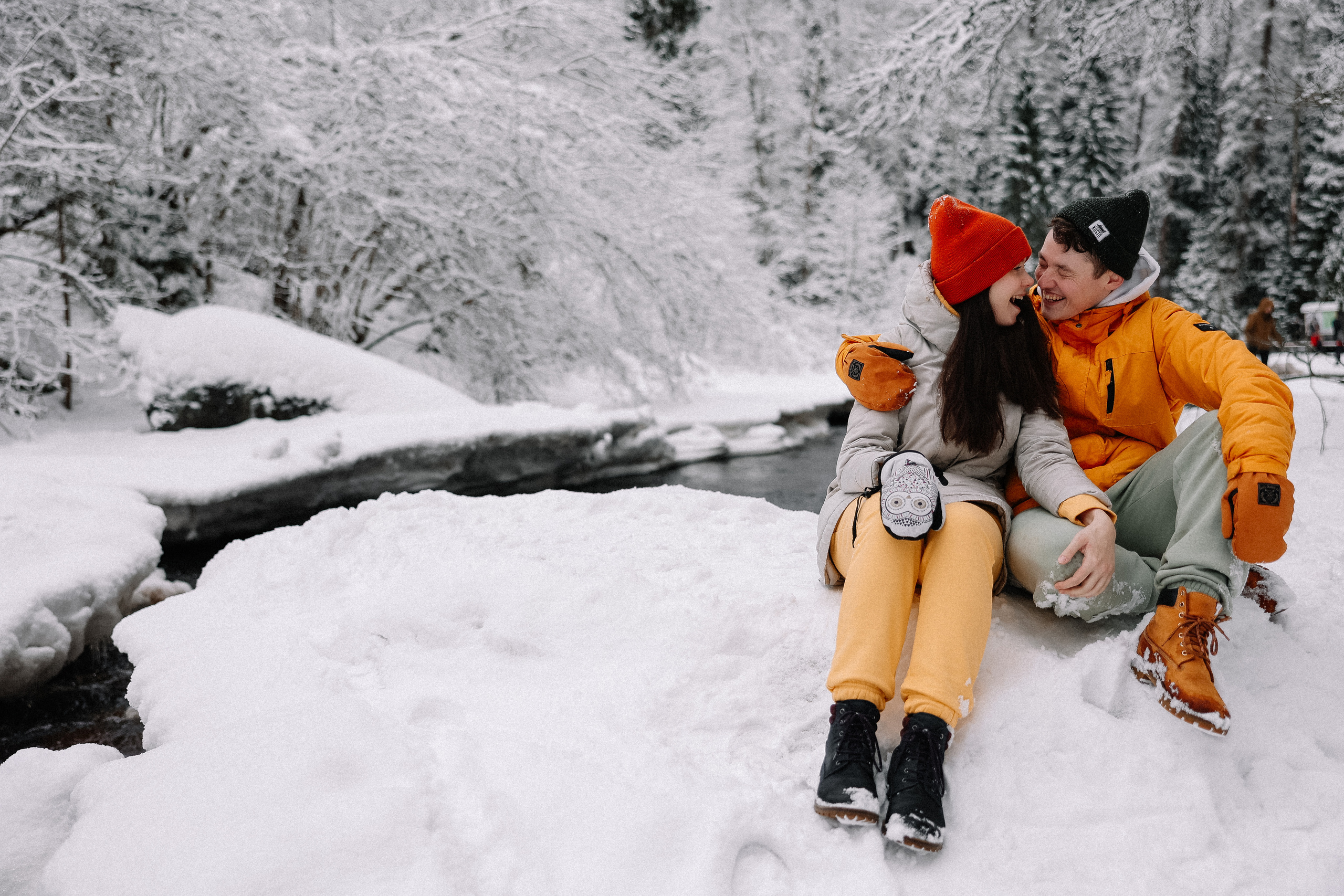 Среди снега. Свадебный и семейный Фотограф Денис Кошель