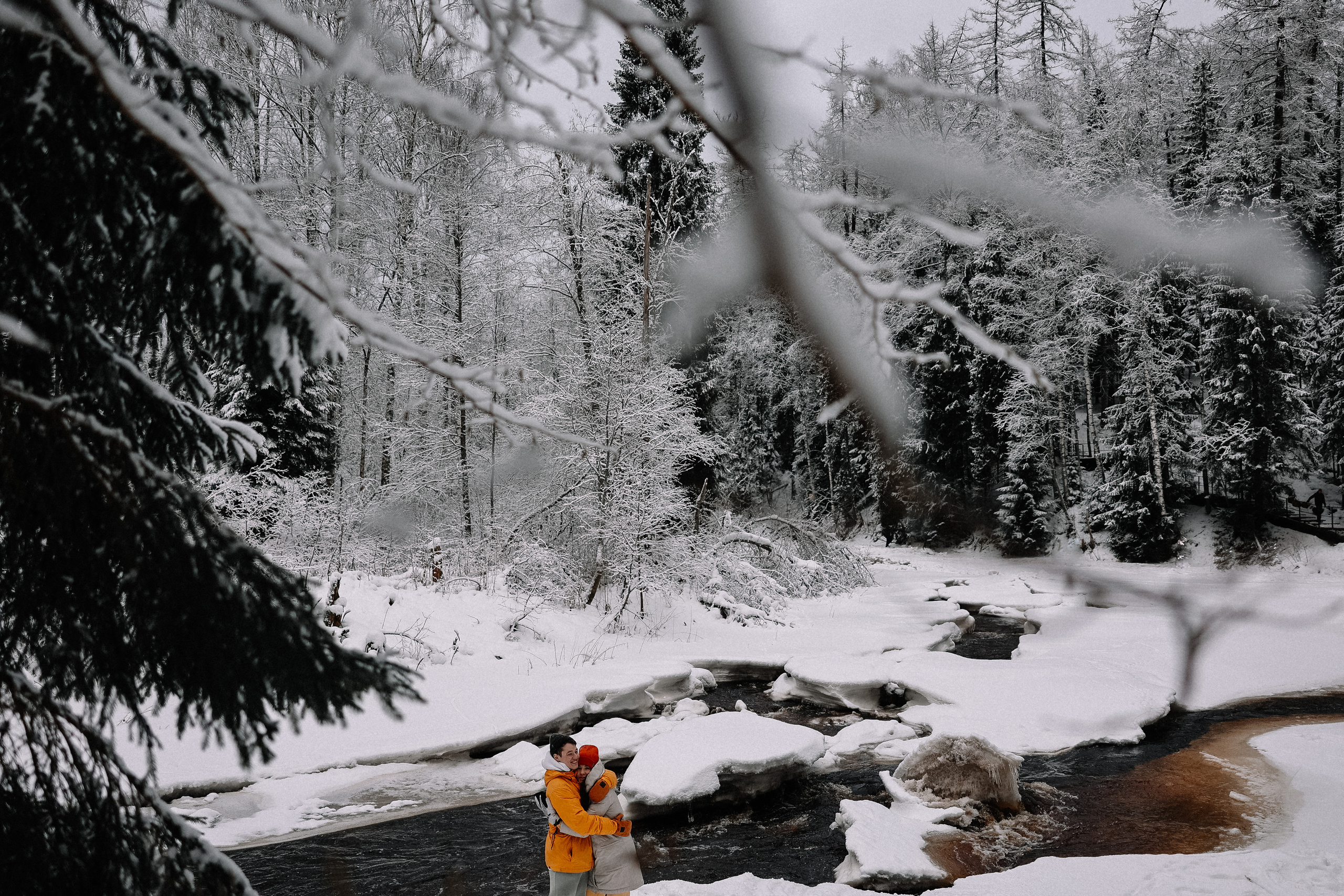 Среди снега. Свадебный и семейный Фотограф Денис Кошель