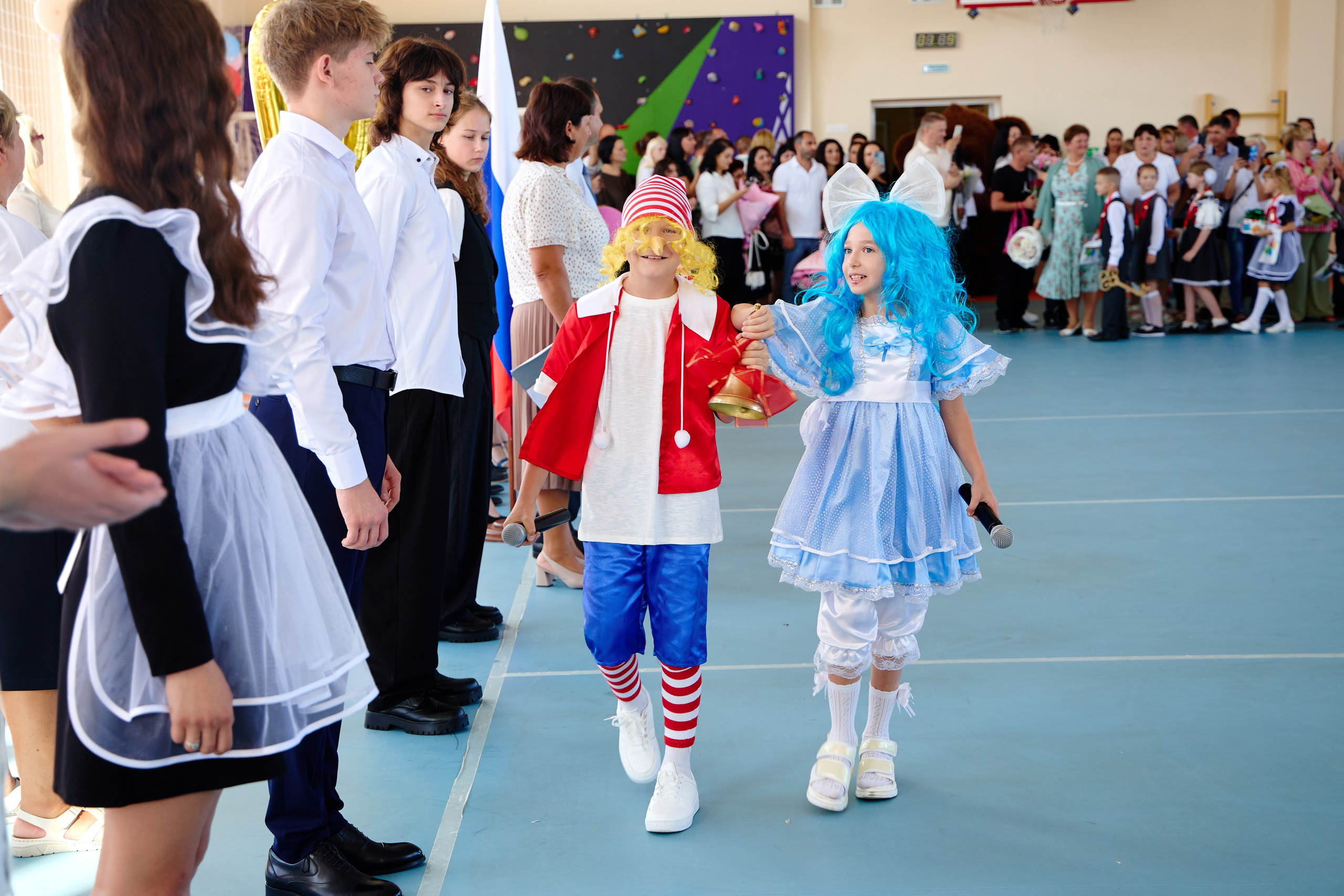 Съемка на 1 сентября. Фотограф Выпускные альбомы Таганрог Сергей Коробченко