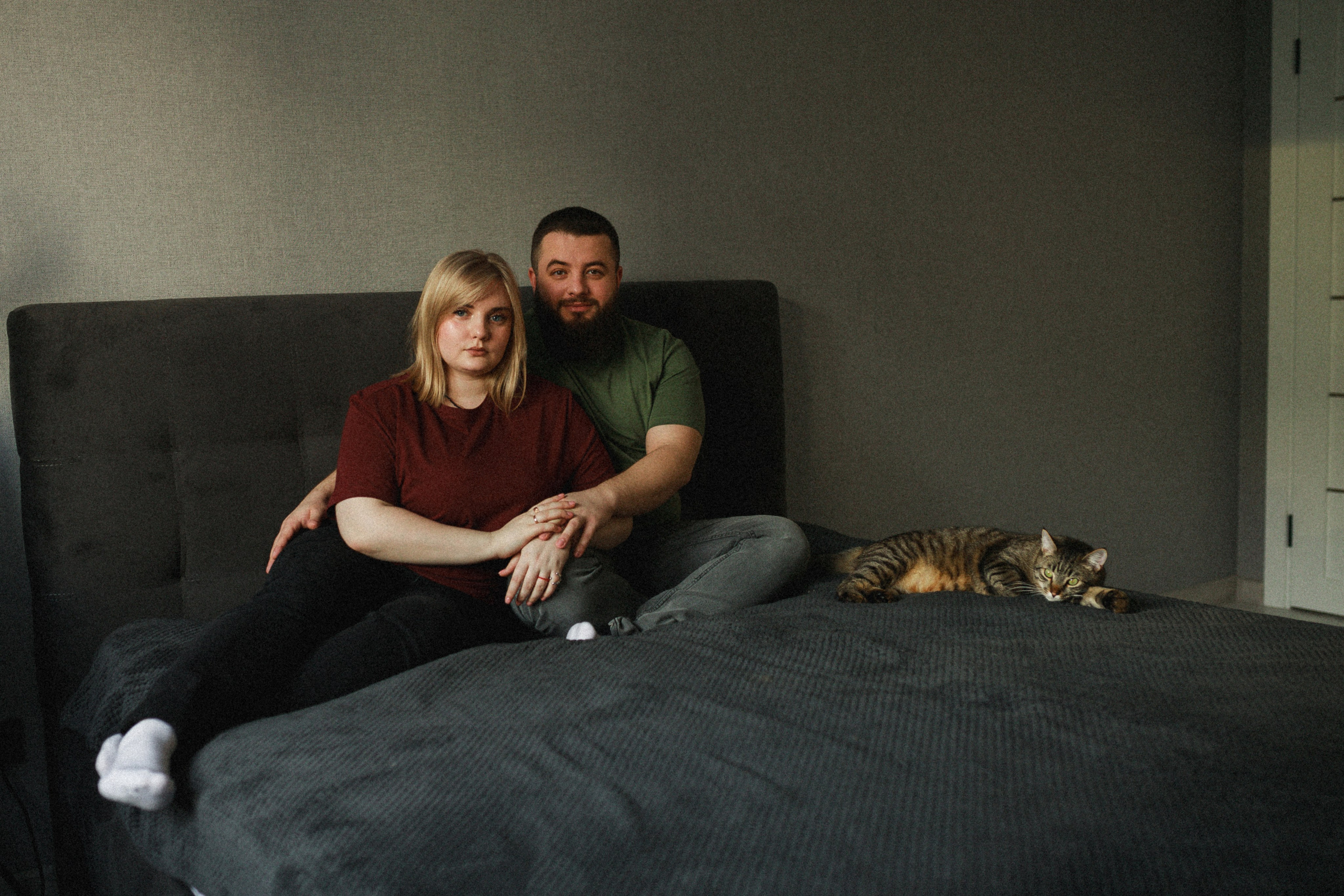 Домашняя ♥ Настя, Стас и кот Василий. Фотограф Тверь. Свадебные, семейные, индивидуальные фотосессии