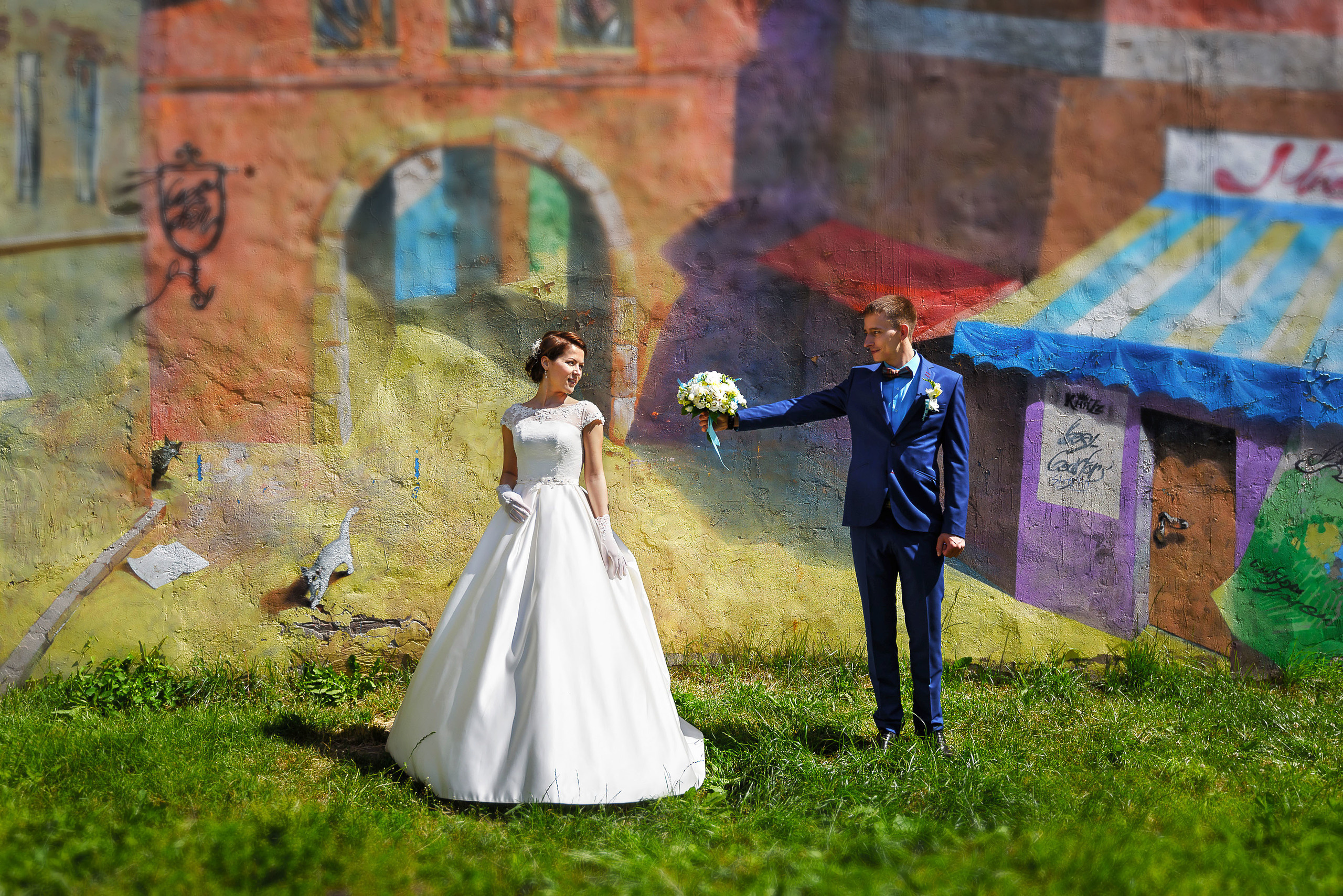 Пикник на свадьбе. Свадебный фотограф Наталья Немцева в Санкт-Петербурге