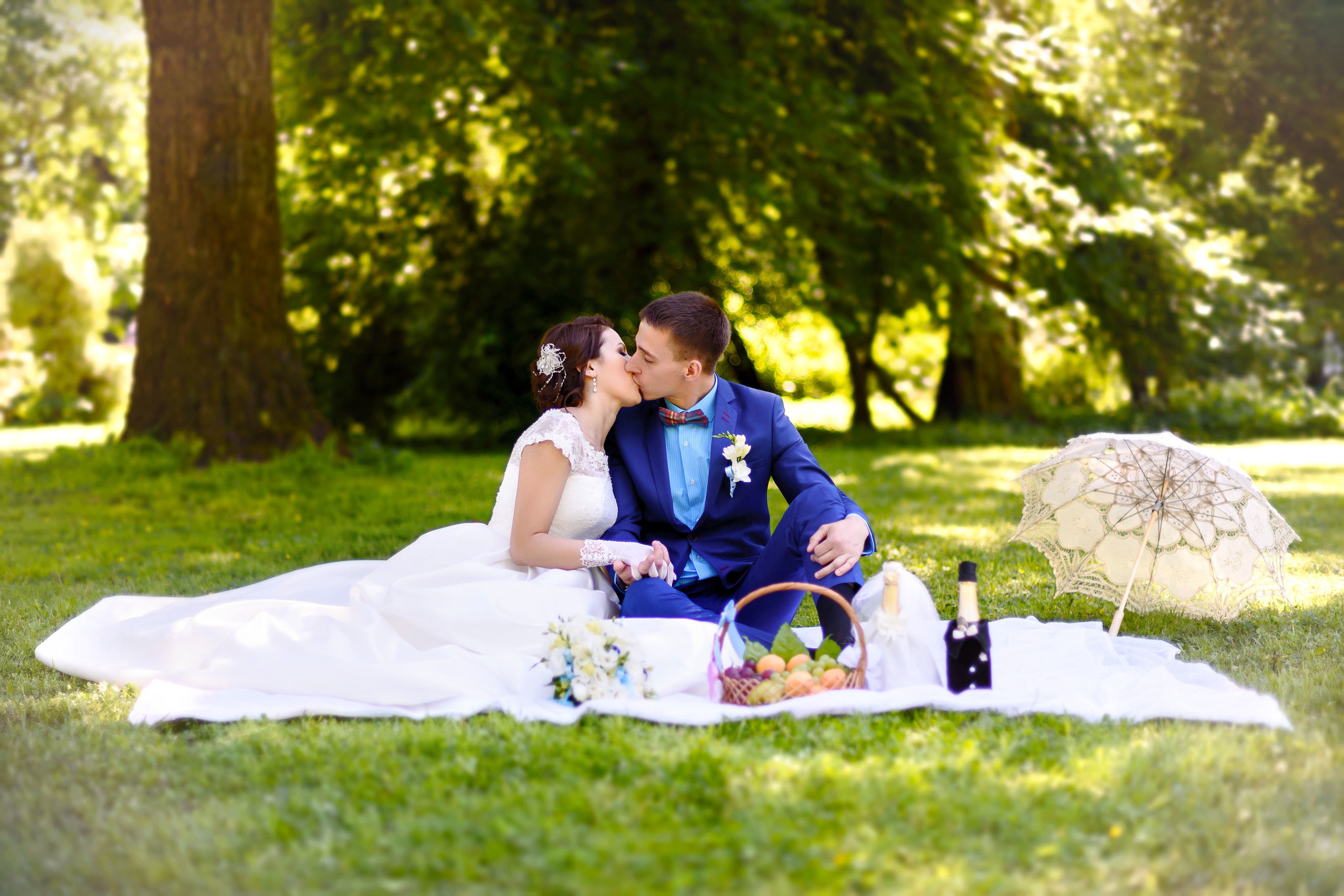 Пикник на свадьбе. Свадебный фотограф Наталья Немцева в Санкт-Петербурге