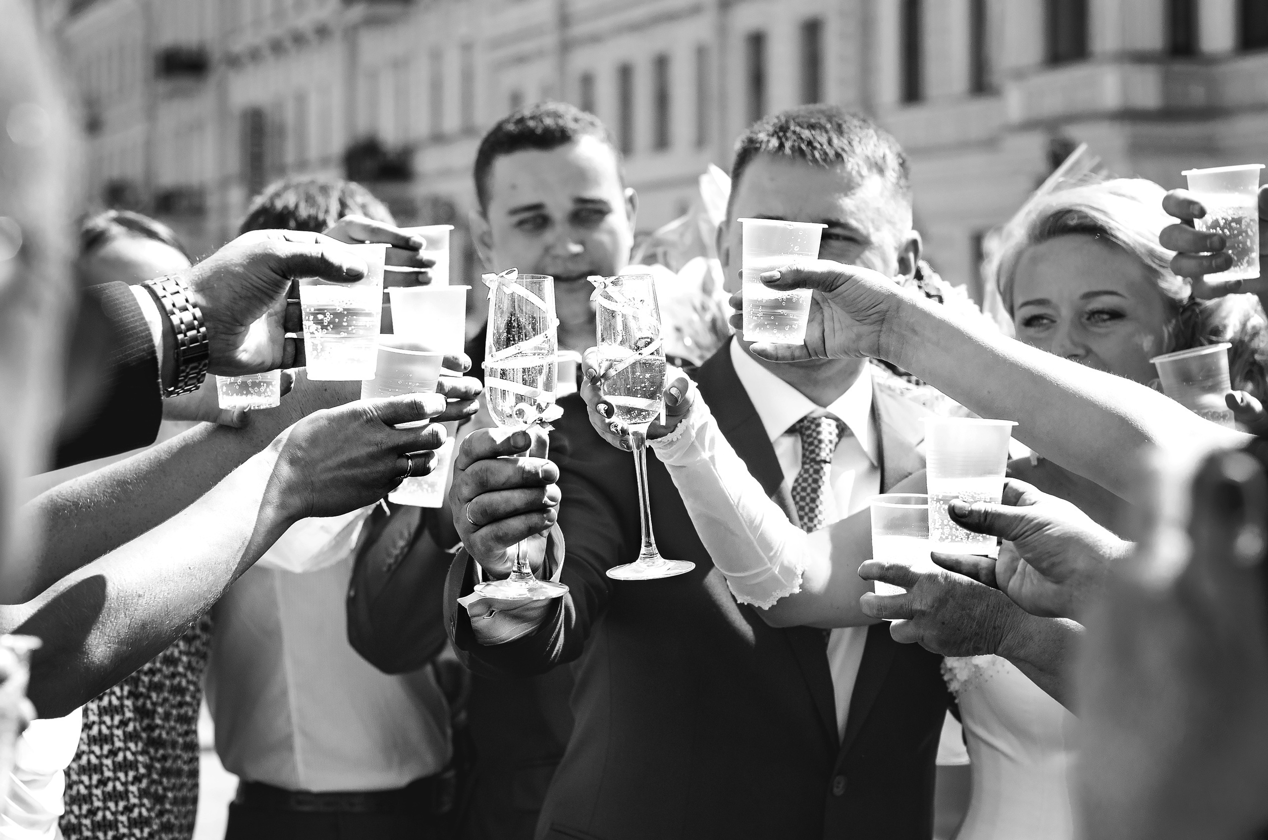 Фотосессия свадьбы. Свадебный фотограф Наталья Немцева в Санкт-Петербурге