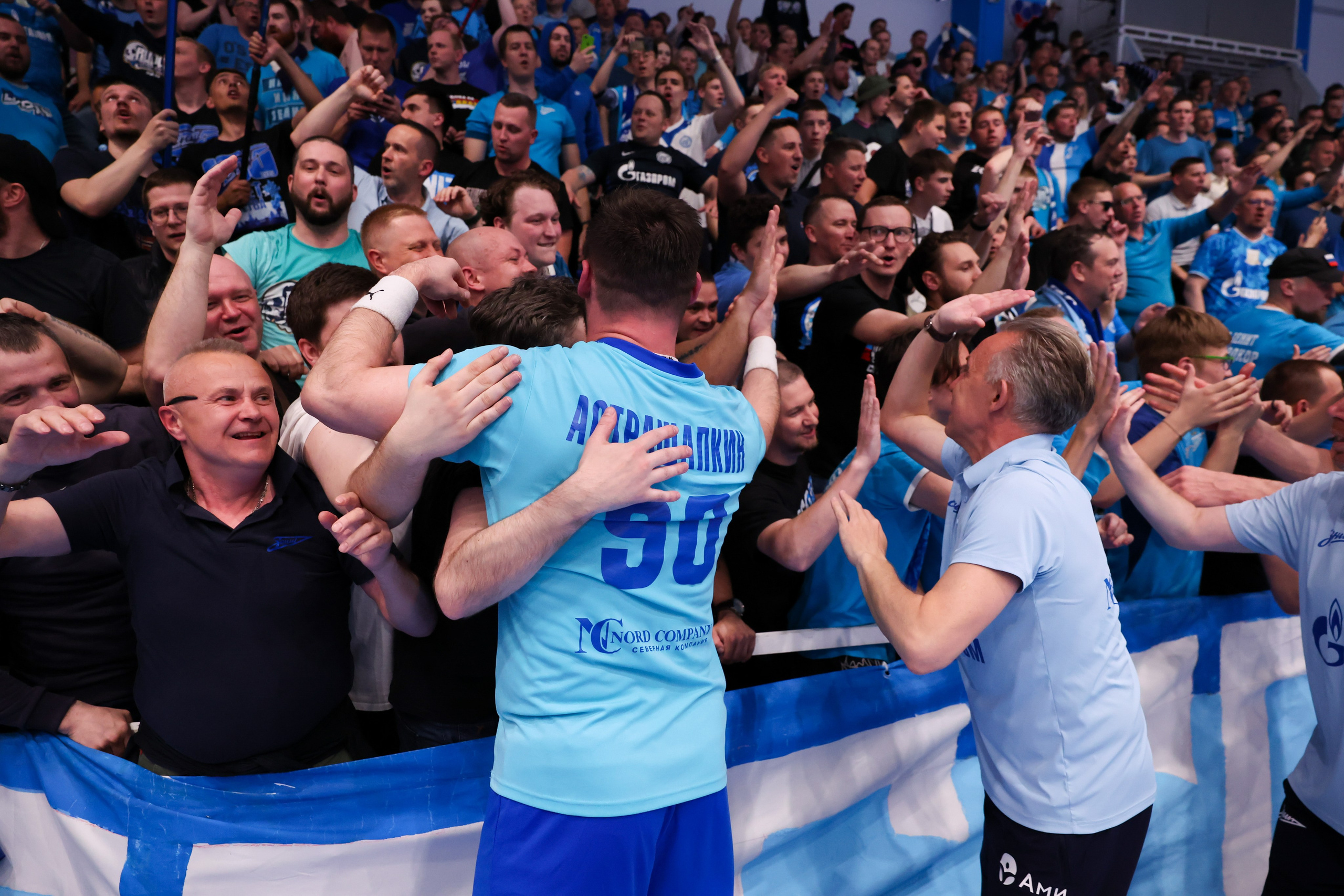 ГК Зенит — ГК ЦСКА финал ЧР2024/25 3 игра 28.05.2025. Спортивный и репортажный фотограф Антон Тереханов