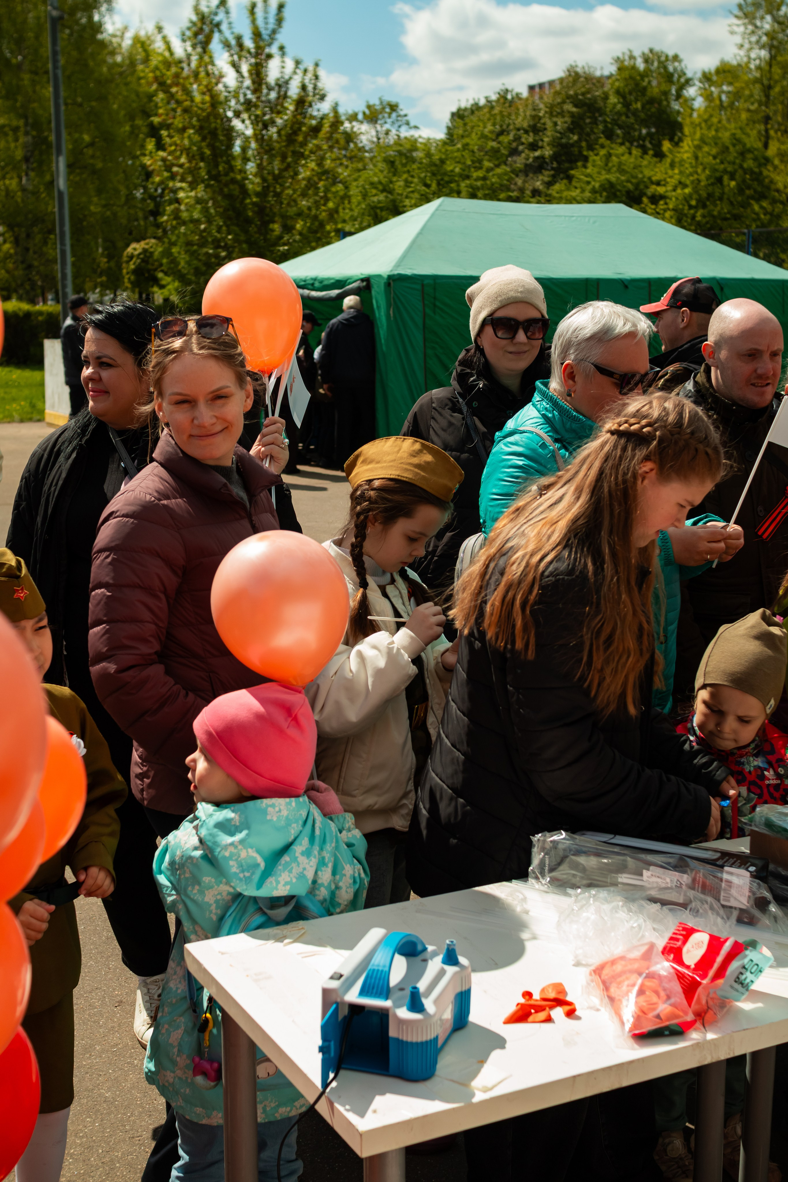 Репортаж с 9 мая 2025 года, День Победы! ВАО Москва. Фотограф Илья Варакин