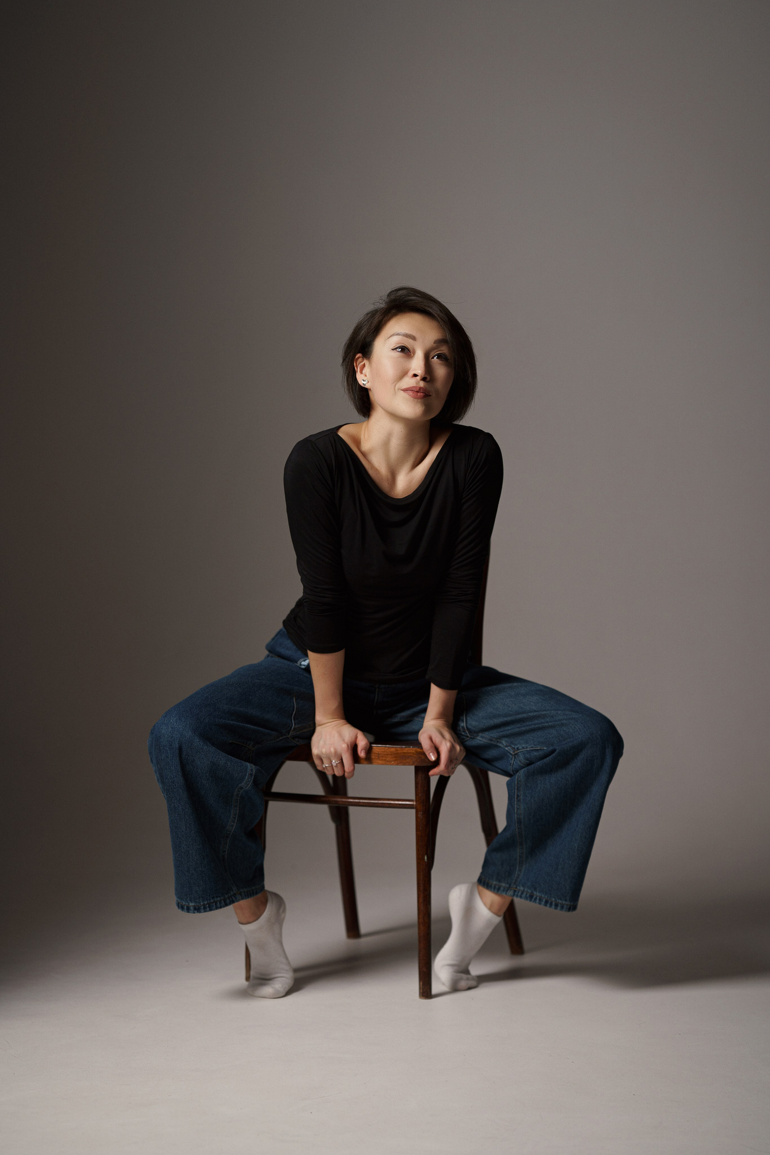 Женская фотосессия с эмоциональными кадрами