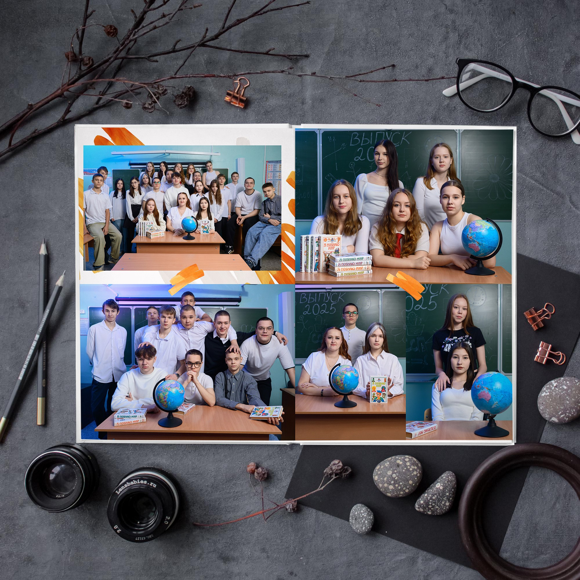 Альбом для старших классов (5 разворотов) 3000 руб. Школьный и свадебный фотограф в Сыктывкаре Никита Козлов