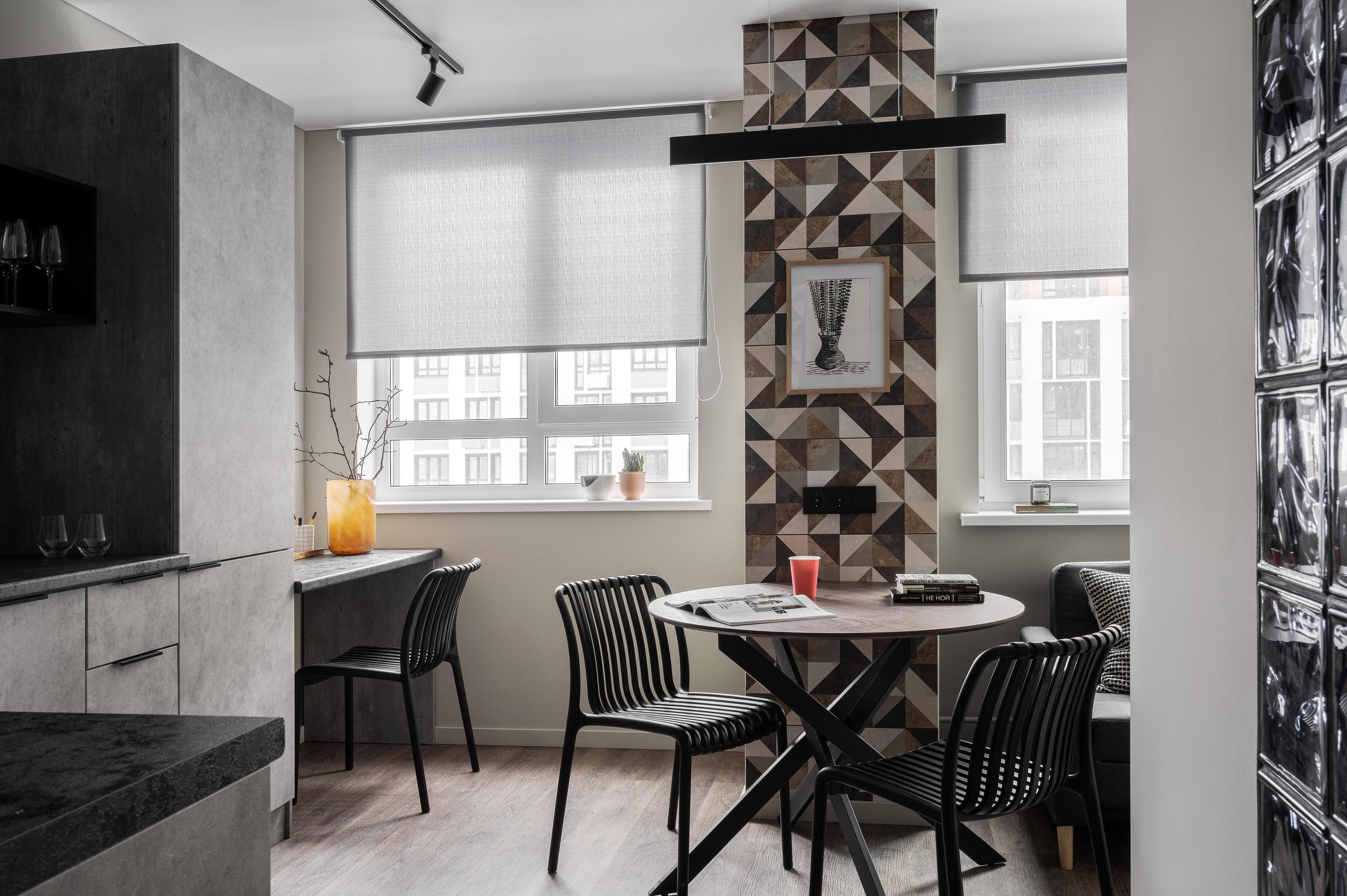 Квартира для студента, 26 м². Интерьерный фотограф Константин Пырьев