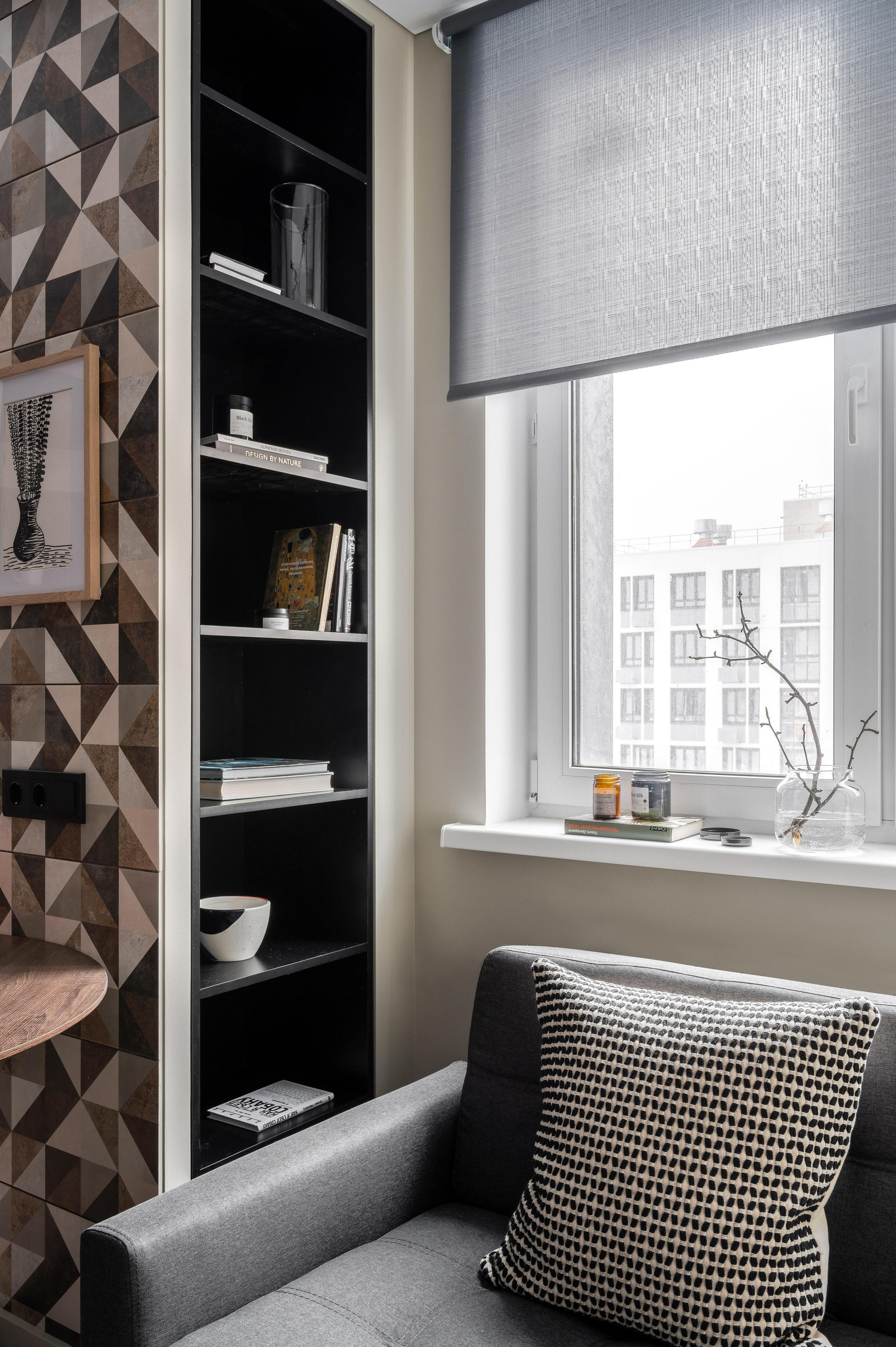 Квартира для студента, 26 м². Интерьерный фотограф Константин Пырьев