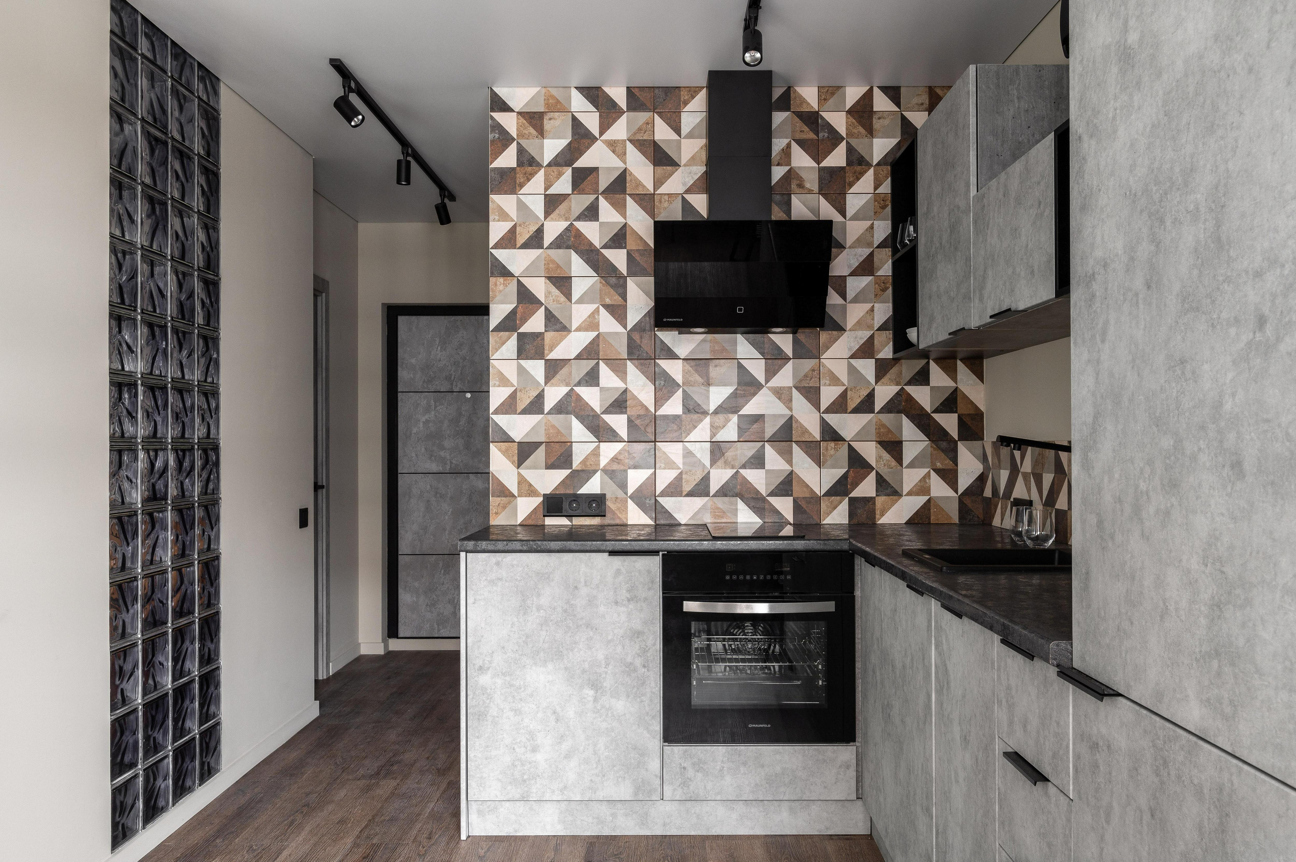 Квартира для студента, 26 м². Интерьерный фотограф Константин Пырьев