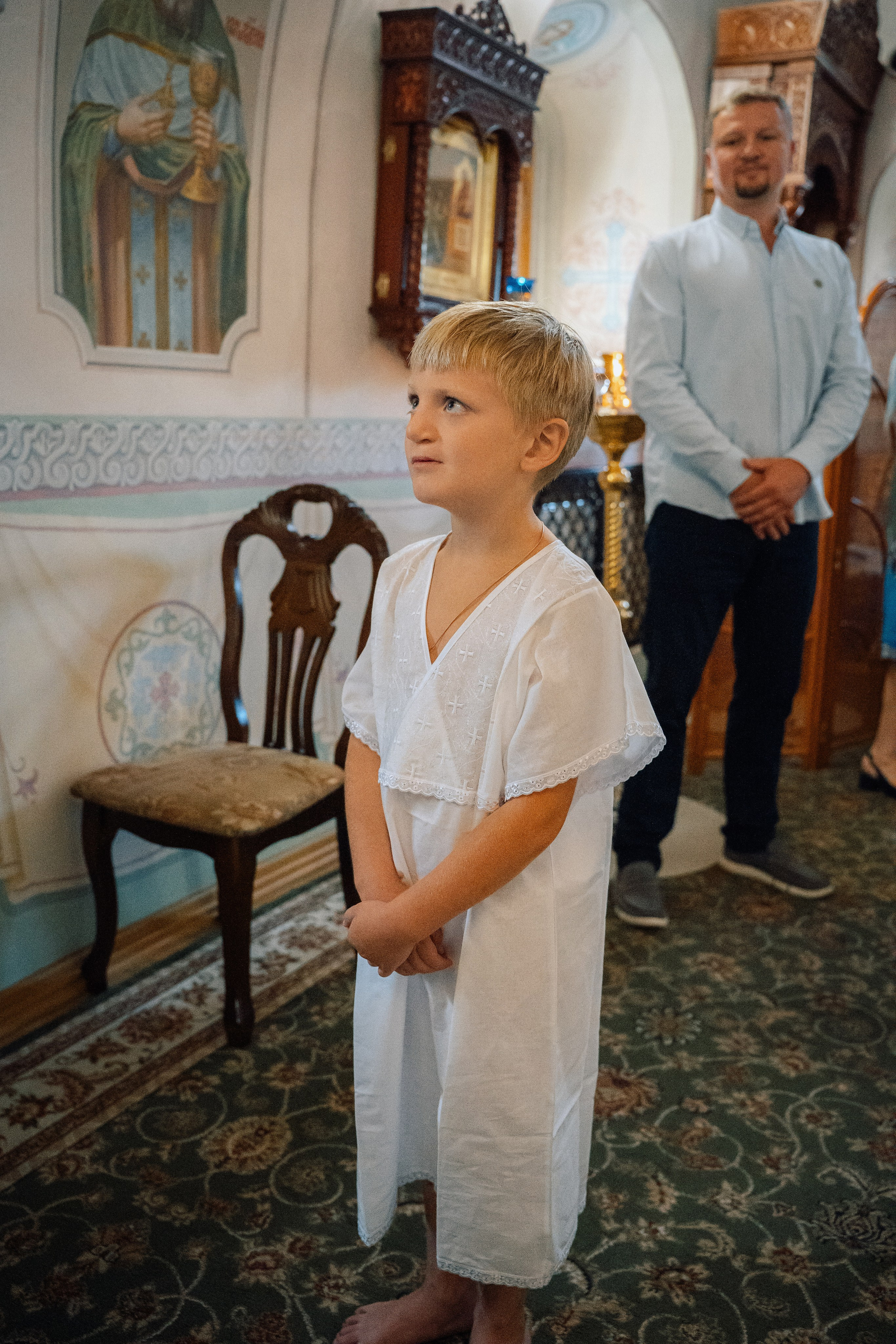 Крещение Марка. Фотограф Казакова Анастасия