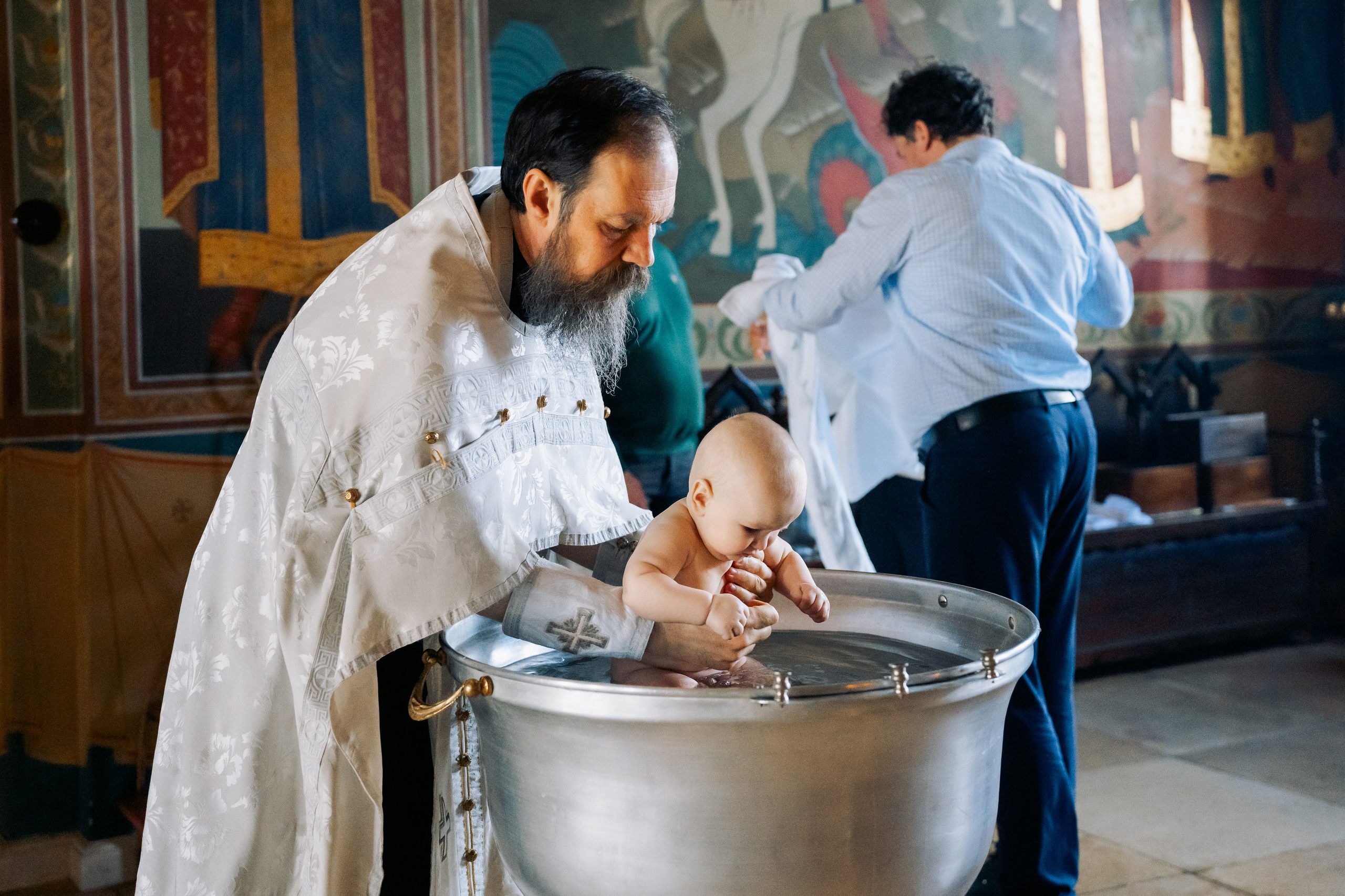 Крещение Мирона. Фотограф Казакова Анастасия