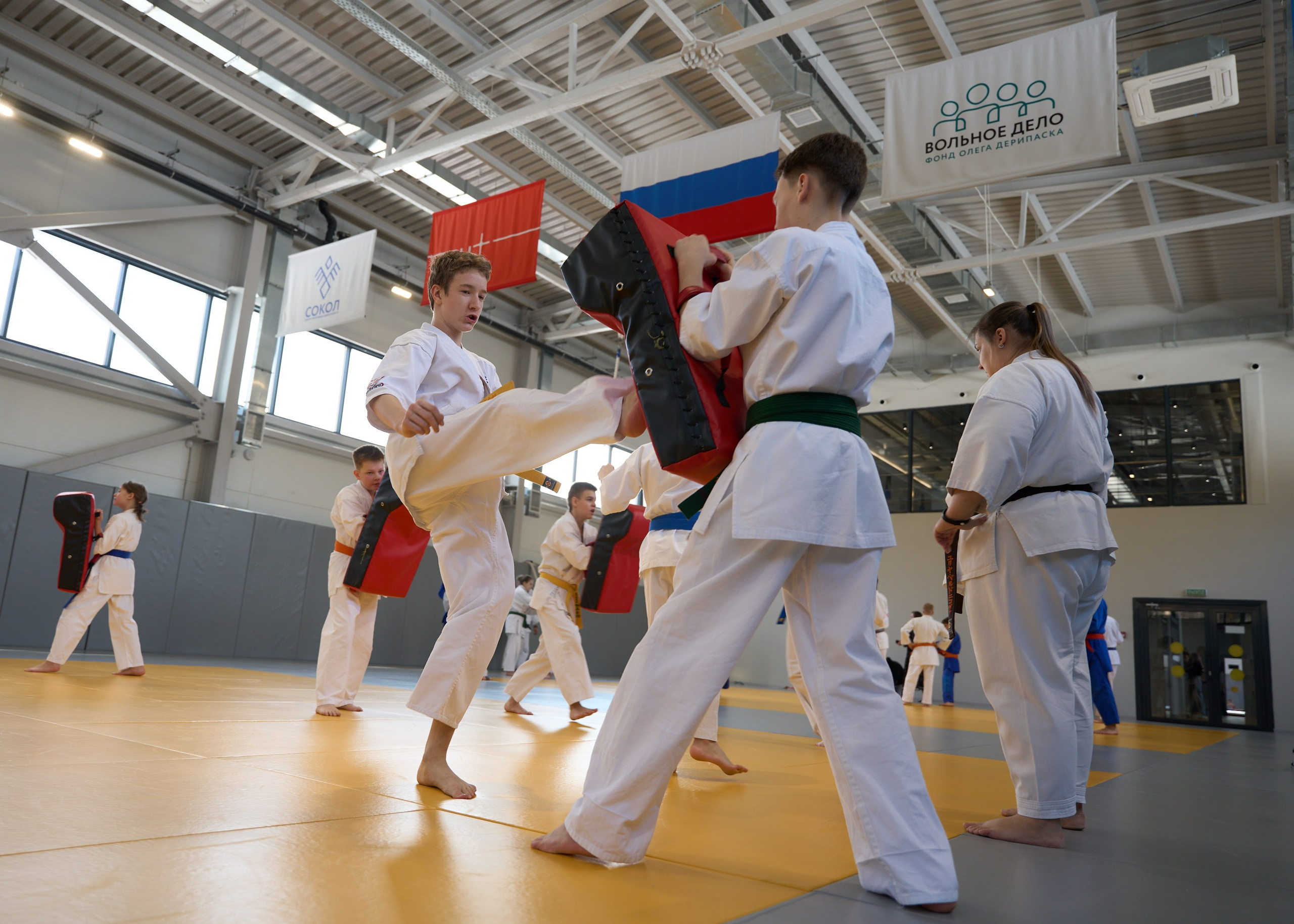 Открытие центров спортивных единоборств «Сокол» Красноярск/Дивногорск. Александр Сазонов Красноярск