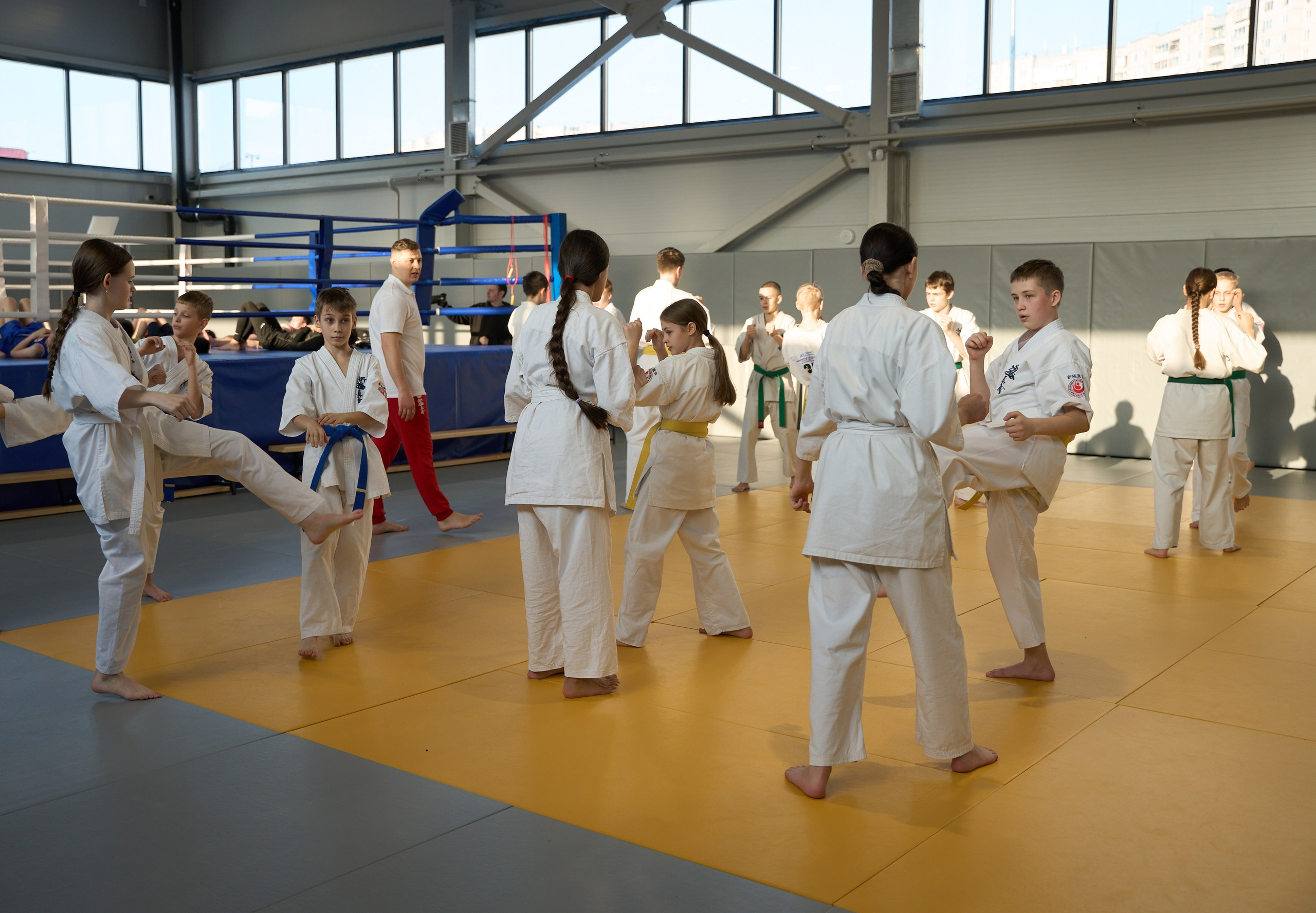 Открытие центров спортивных единоборств «Сокол» Красноярск/Дивногорск. Александр Сазонов Красноярск