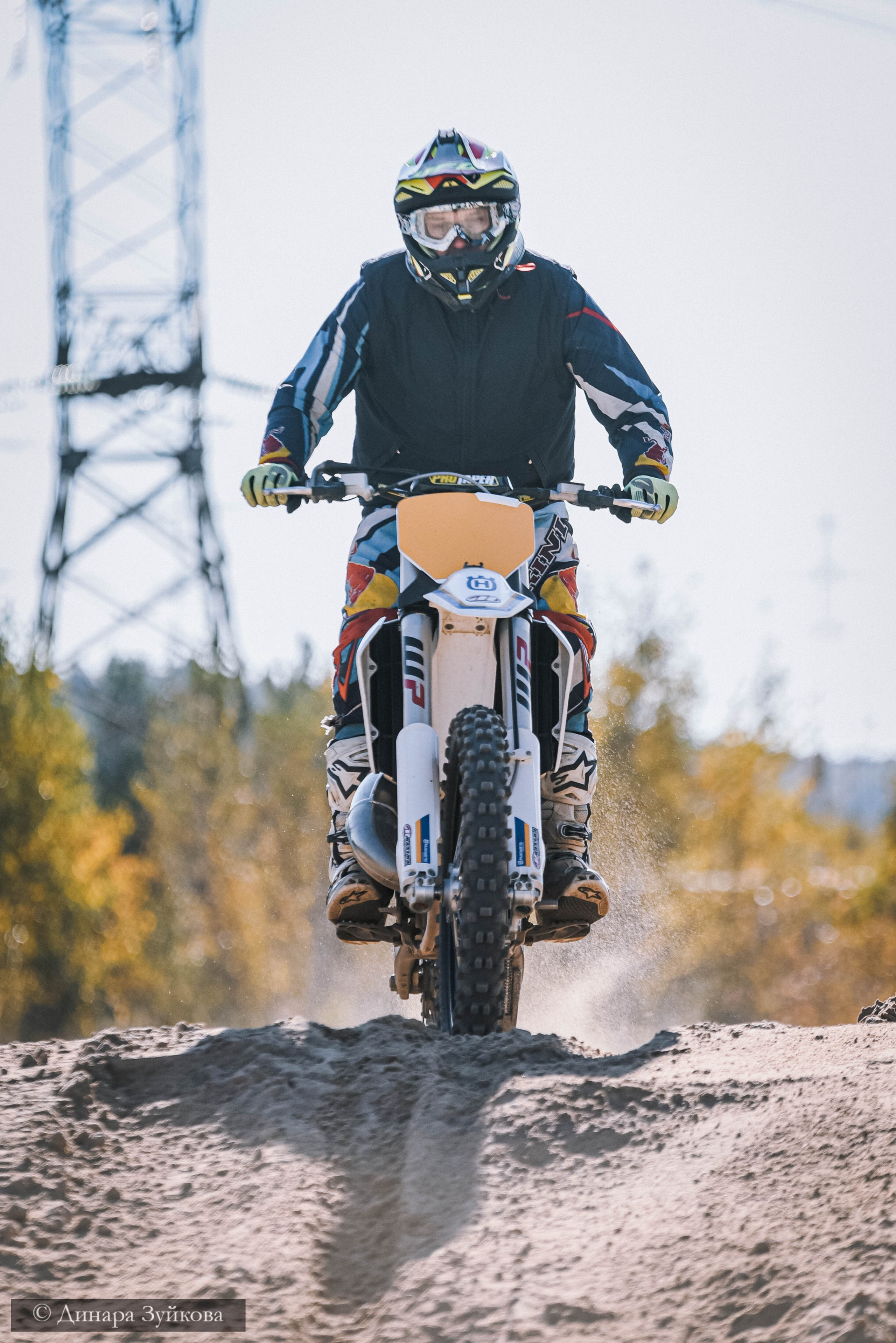 Тренировка по мотокроссу. Мотофотограф в Нижнем Новгороде Динара Зуйкова
