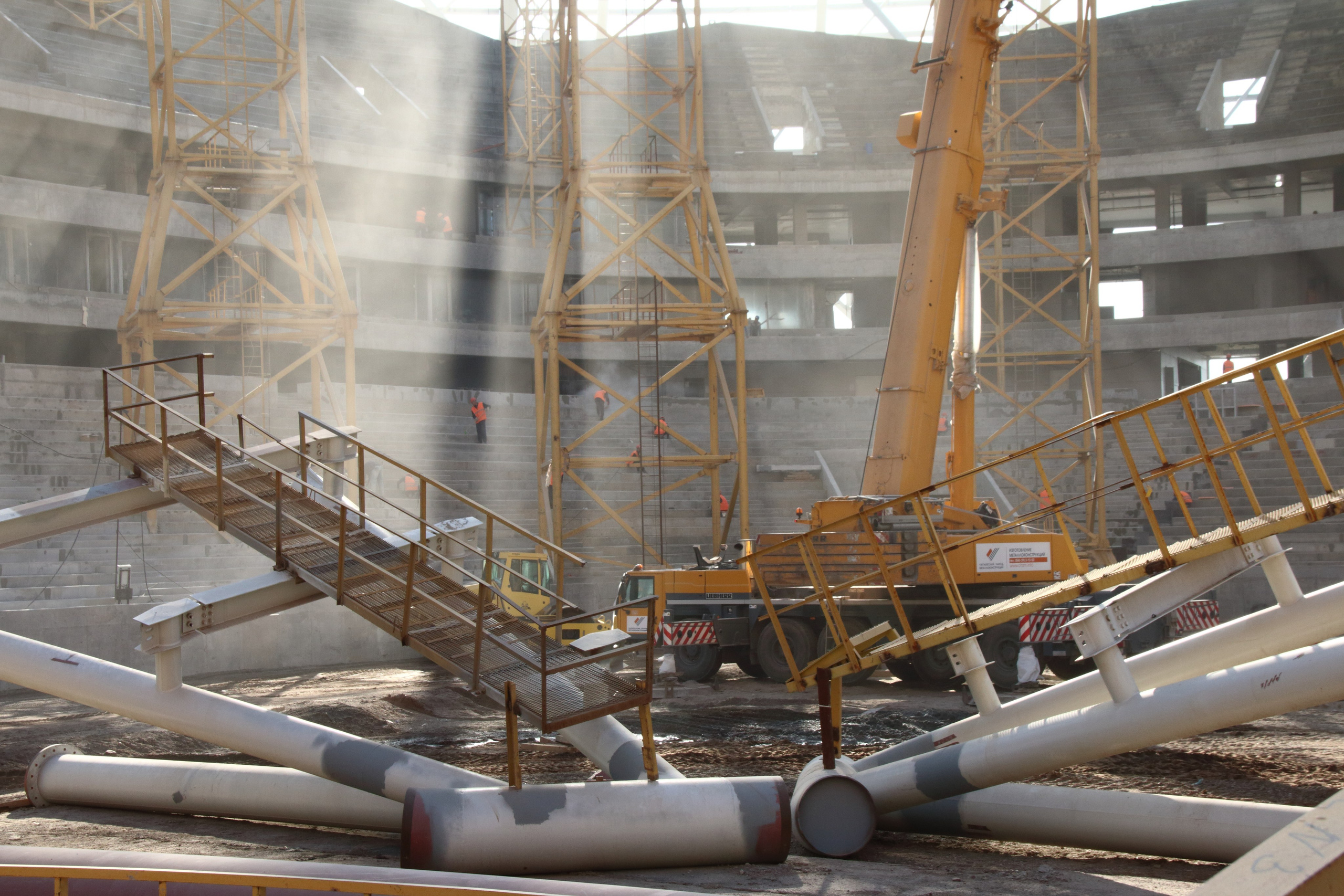 20.09.2017 Пресс-тур на Самара-Арена. Фотообъединение Самарского областного отделения Союза журналистов России