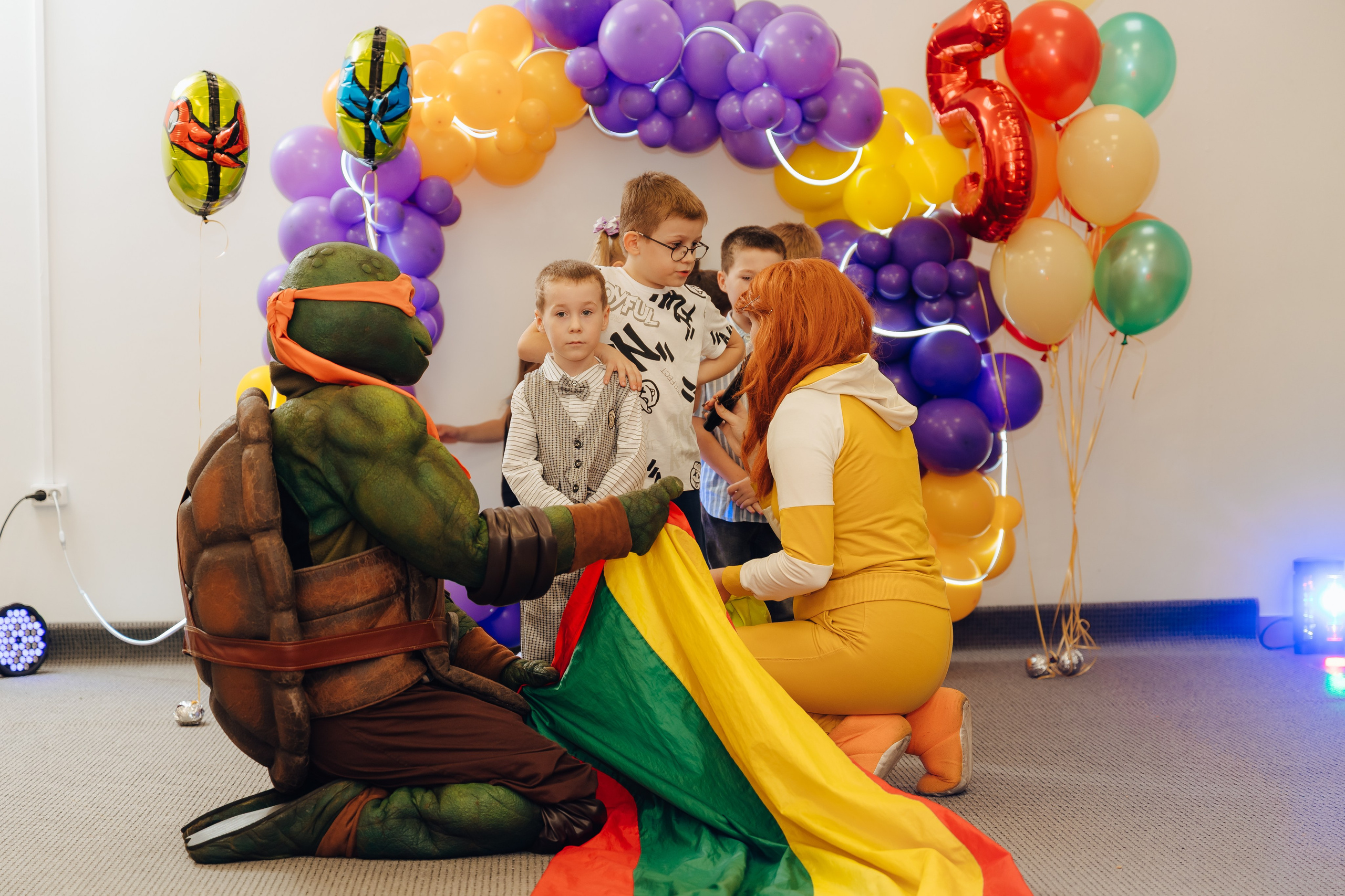 Праздник Матвея Мультифокс. Детский и семейный фотограф Катерина Мишина