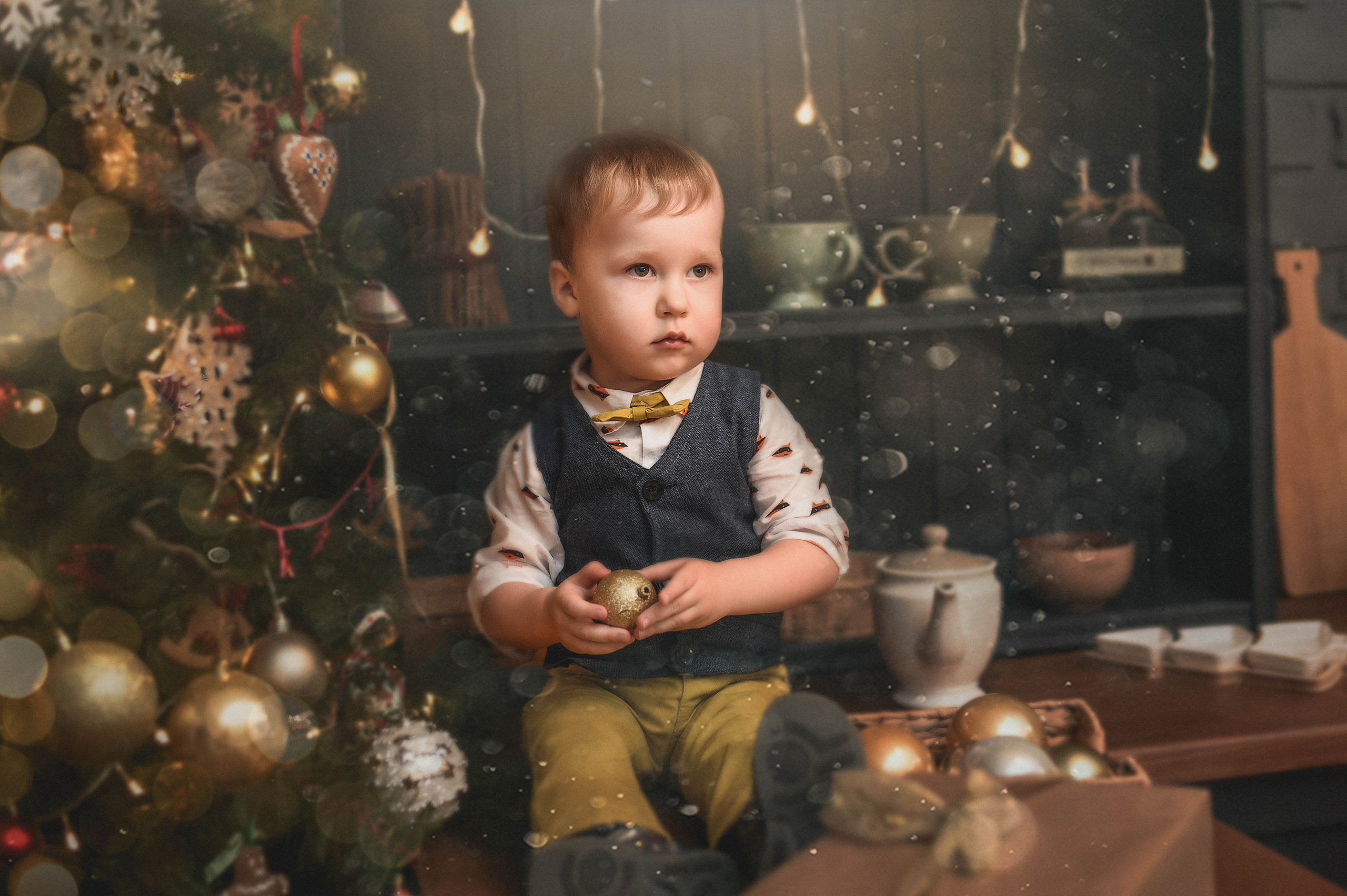 Семейная новогодняя 5. Свадебный, семейный, детский, контент фотограф в Омске Максим Ильин