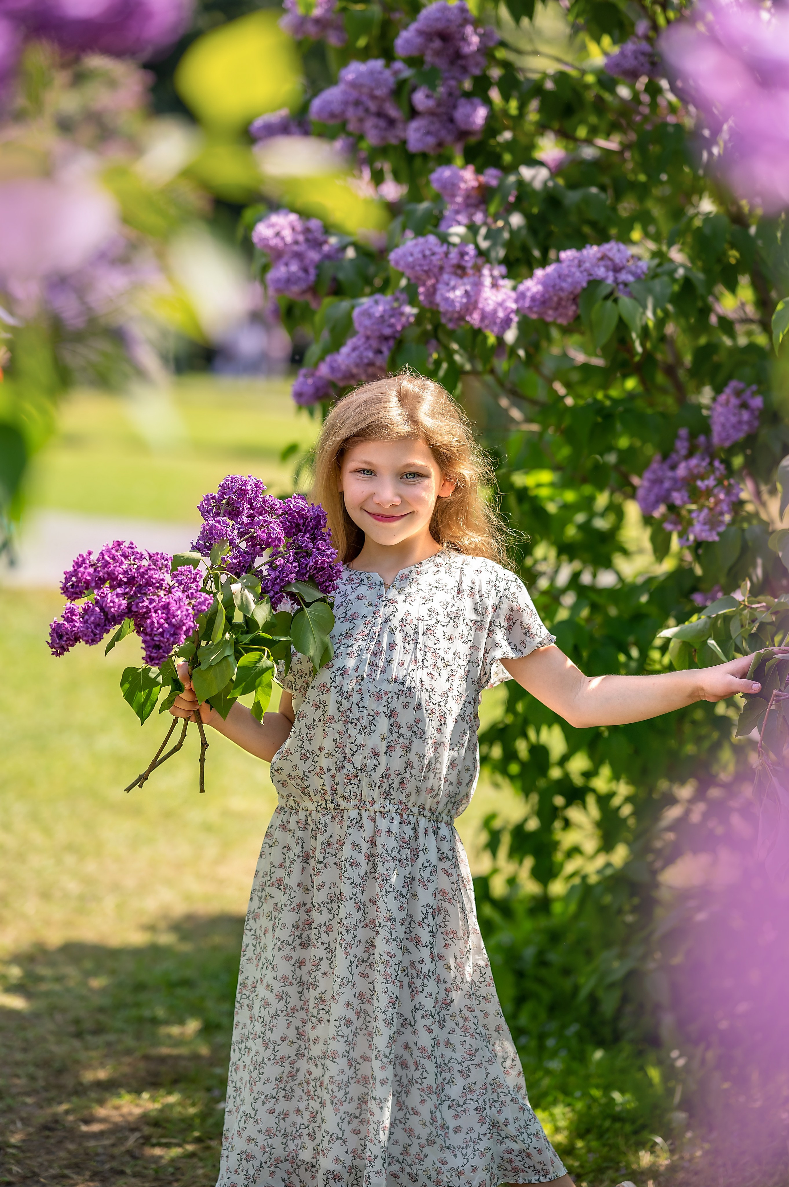Сирень. Детский и семейный фотограф г. Москва Оксана Катаджи