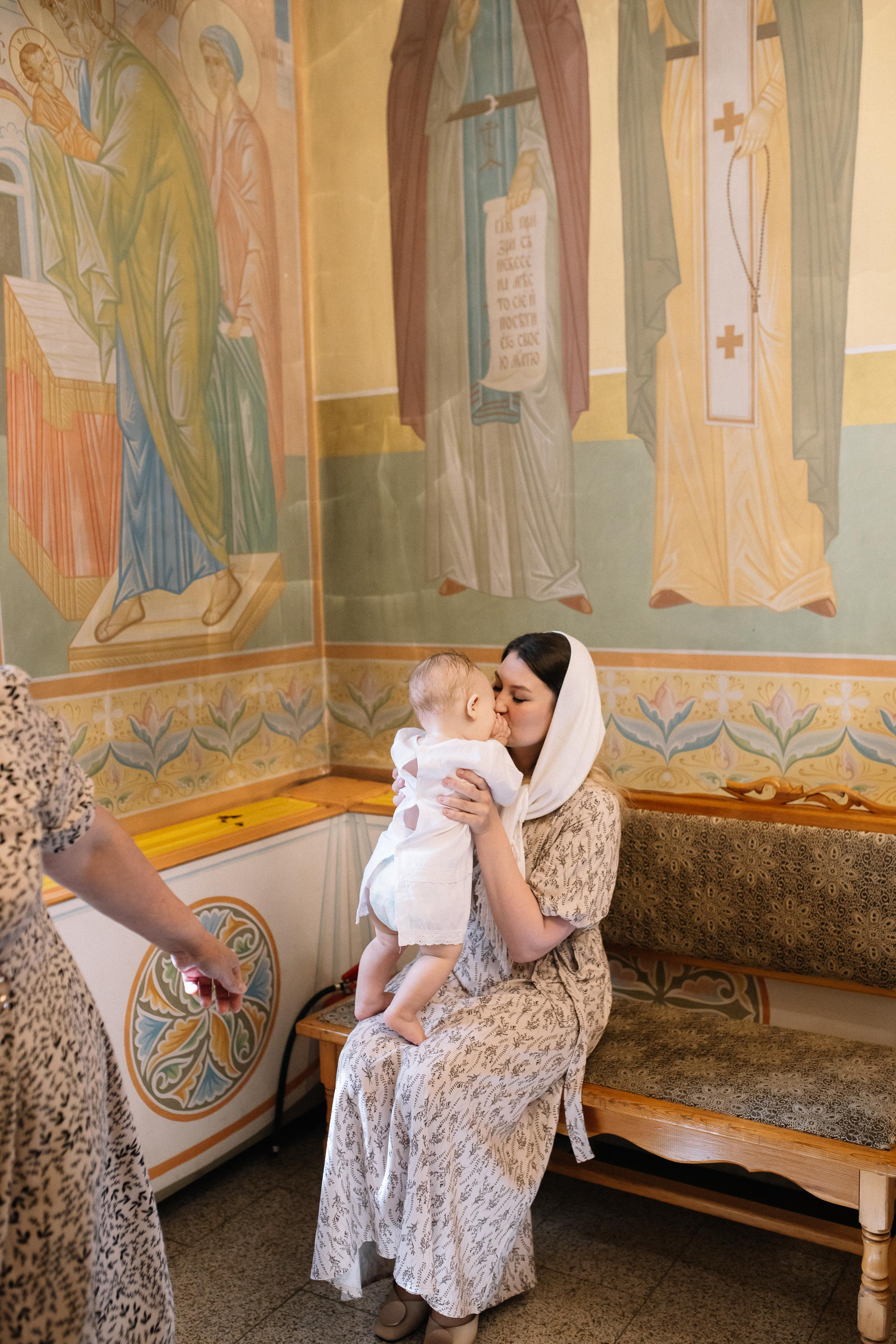 Крещение Димочки. Семейный фотограф Трусова Евгения в Екатеринбурге