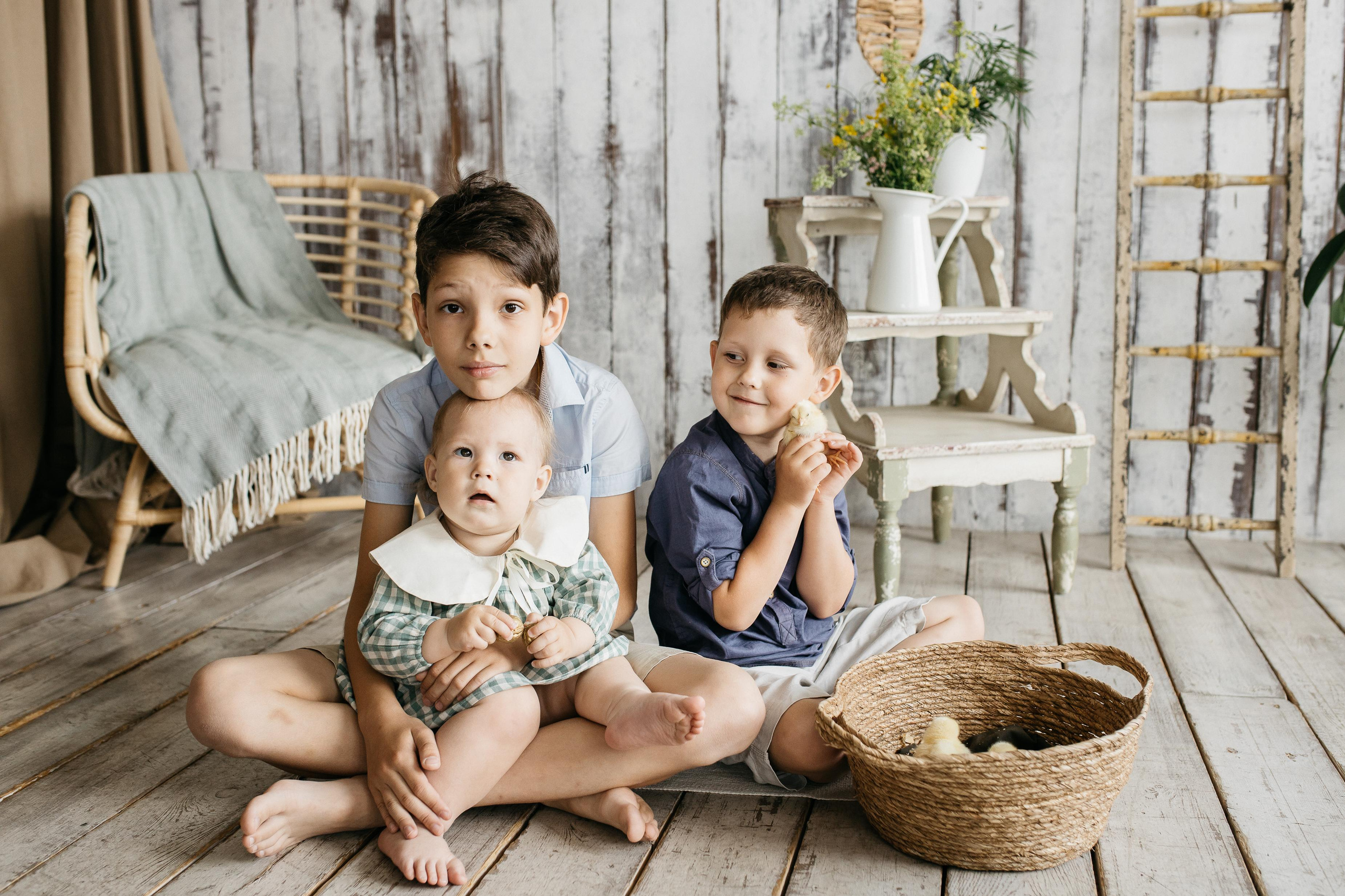 Цыплята. Семейный фотограф Трусова Евгения в Екатеринбурге