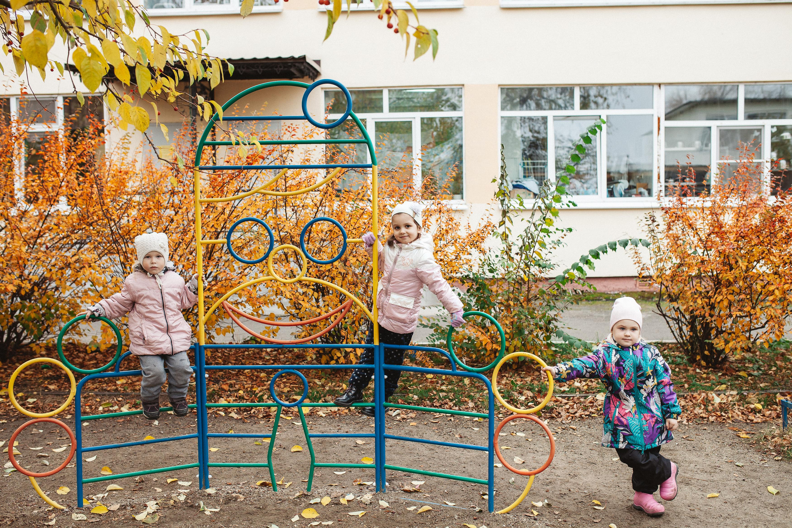 Детский сад, прогулка. Семейный фотограф Трусова Евгения в Екатеринбурге