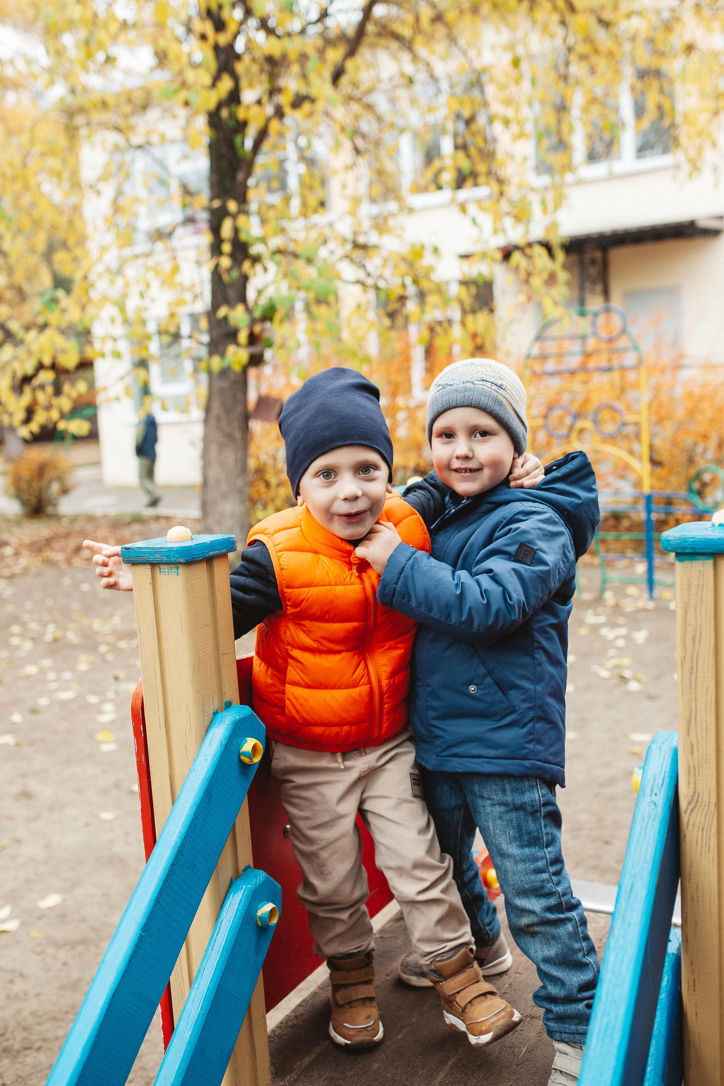 Детский сад, прогулка. Семейный фотограф Трусова Евгения в Екатеринбурге