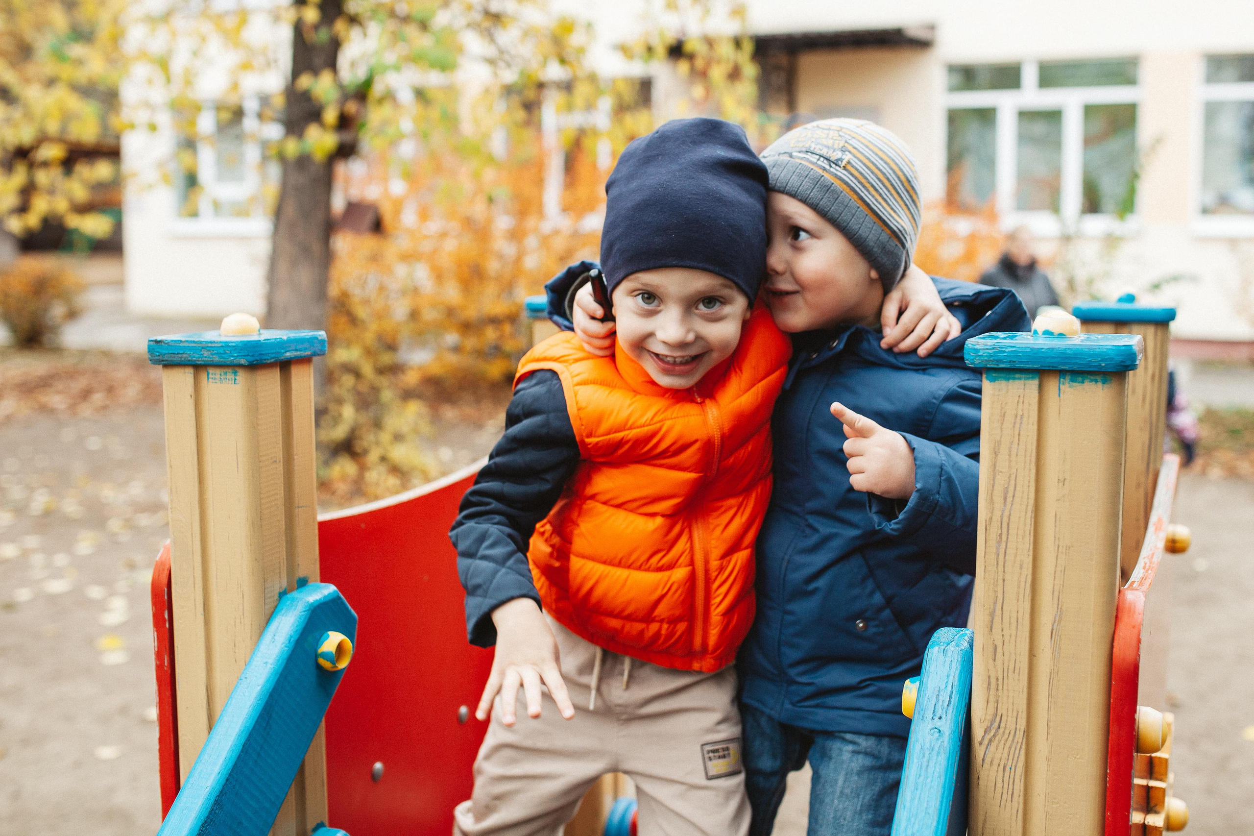 Детский сад, прогулка. Семейный фотограф Трусова Евгения в Екатеринбурге
