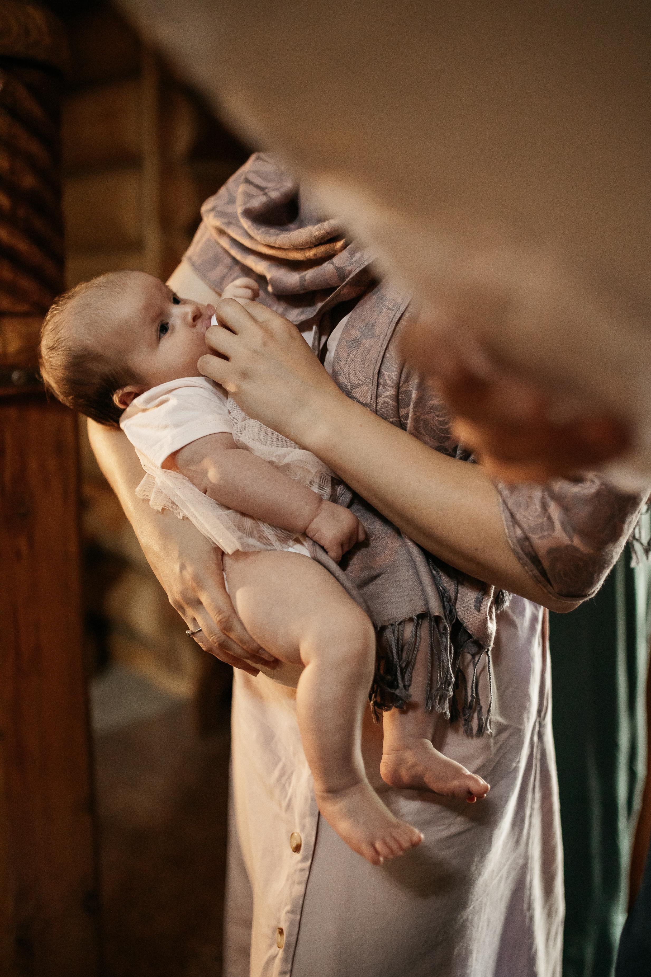 Крещение Машеньки. Семейный фотограф Трусова Евгения в Екатеринбурге