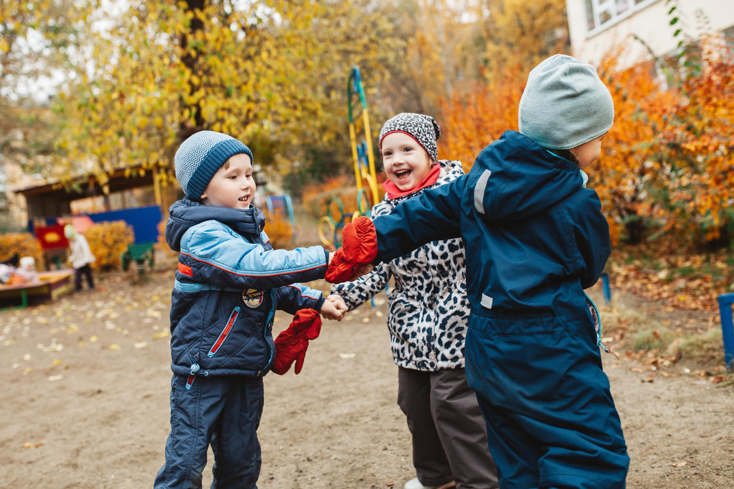 Детский сад, прогулка. Семейный фотограф Трусова Евгения в Екатеринбурге