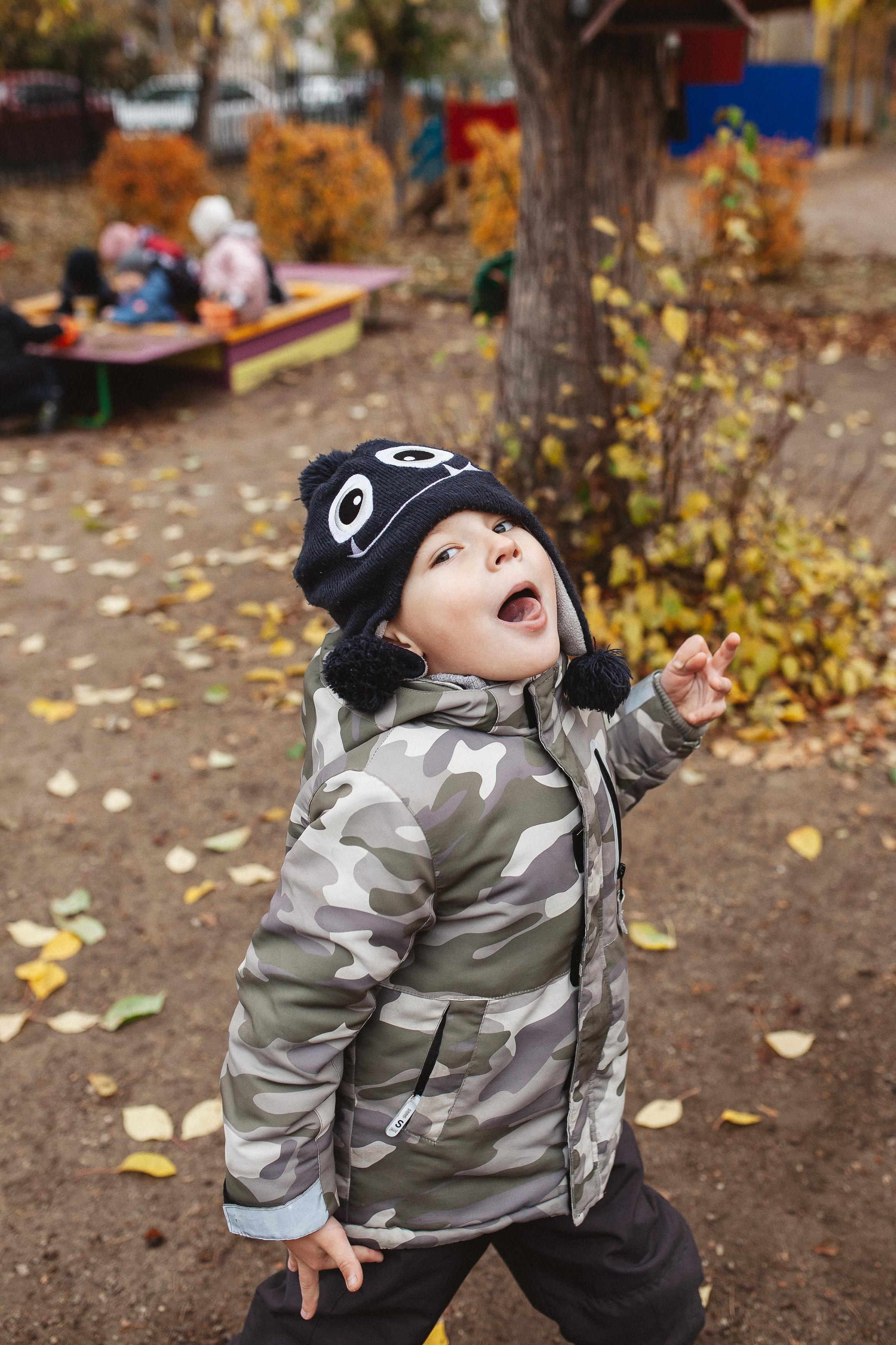 Детский сад, прогулка. Семейный фотограф Трусова Евгения в Екатеринбурге