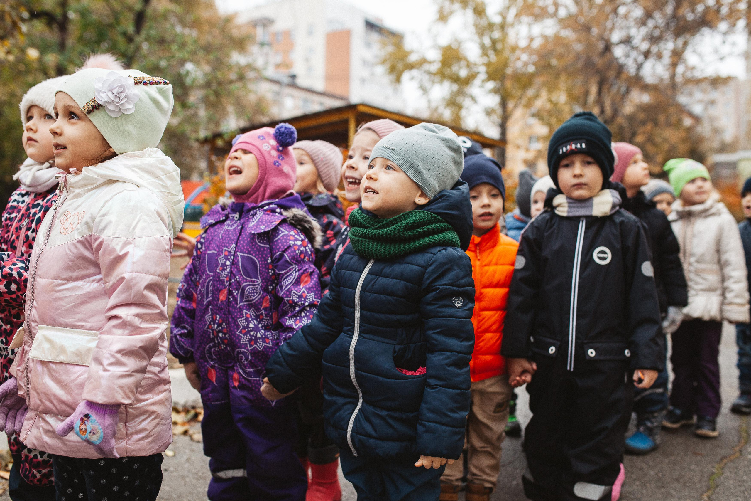 Детский сад, прогулка. Семейный фотограф Трусова Евгения в Екатеринбурге