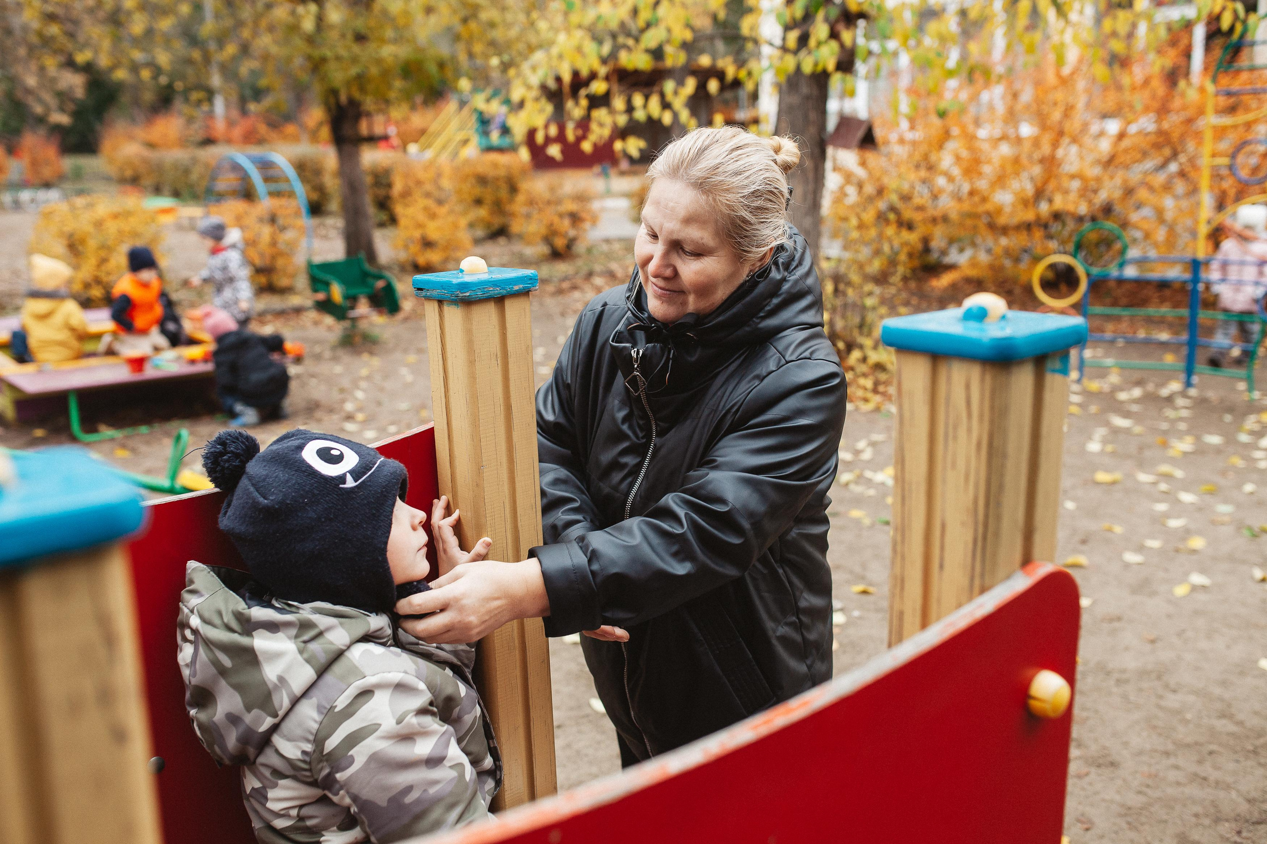 Детский сад, прогулка. Семейный фотограф Трусова Евгения в Екатеринбурге