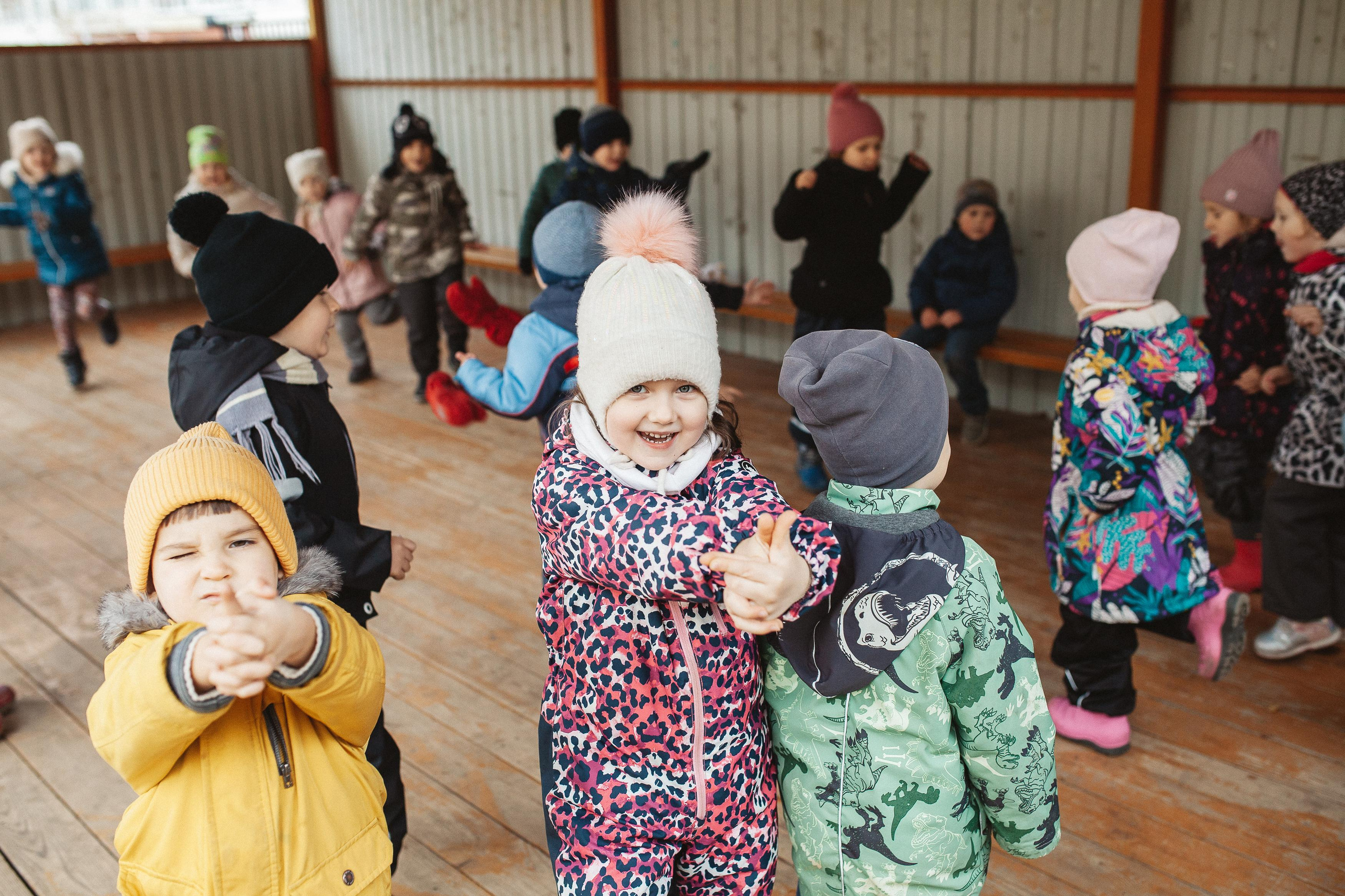Детский сад, прогулка. Семейный фотограф Трусова Евгения в Екатеринбурге