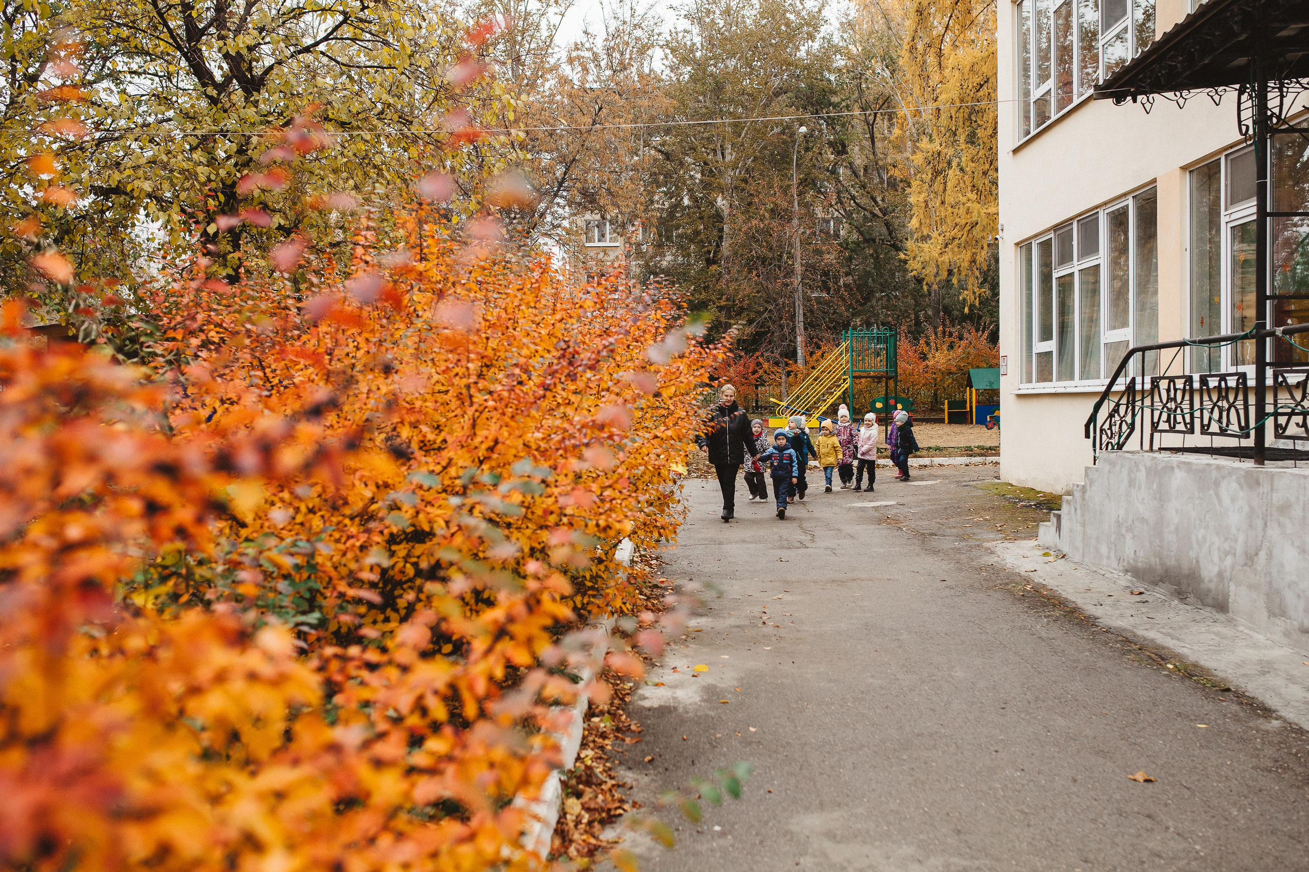 Детский сад, прогулка. Семейный фотограф Трусова Евгения в Екатеринбурге