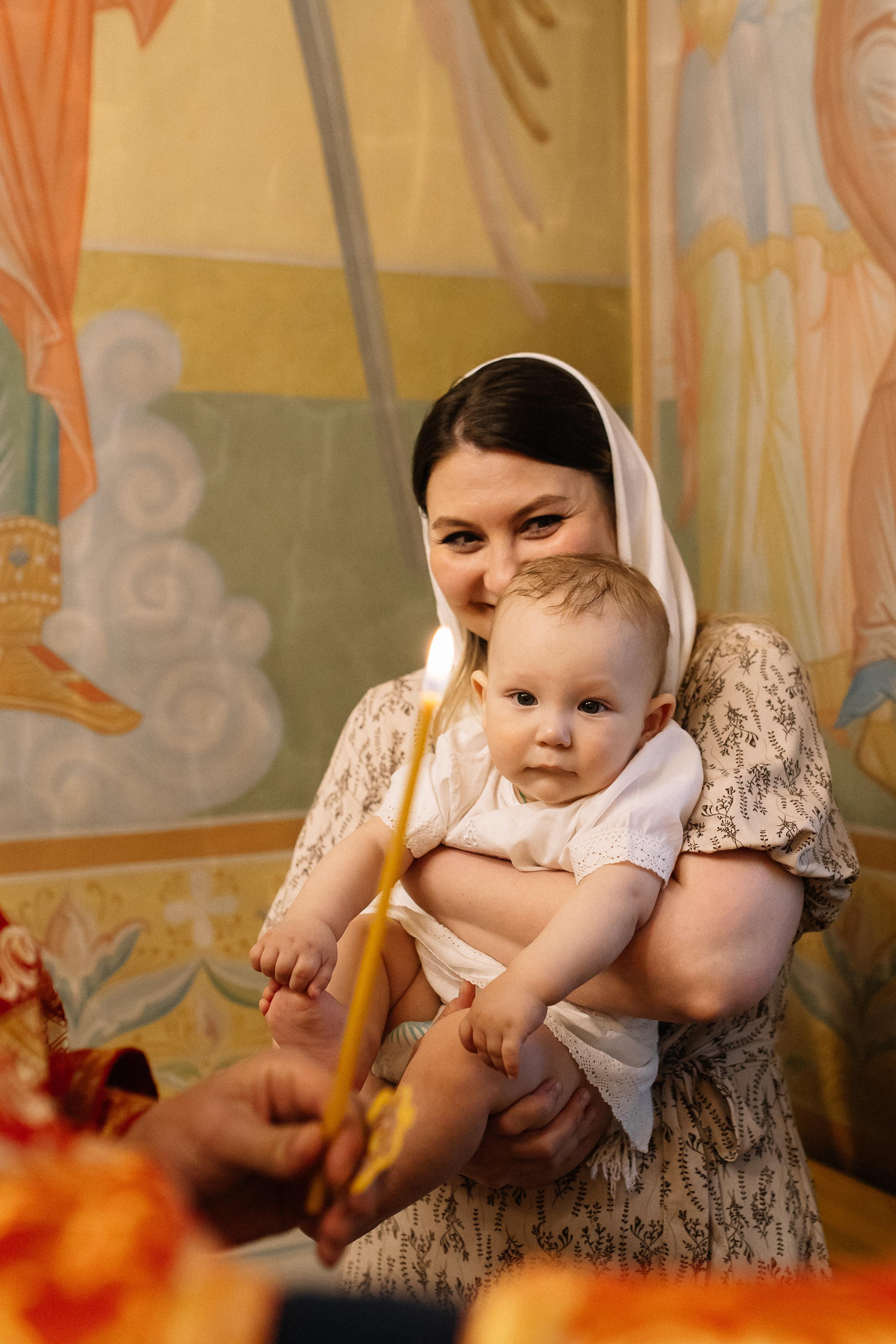 Крещение Димочки. Семейный фотограф Трусова Евгения в Екатеринбурге