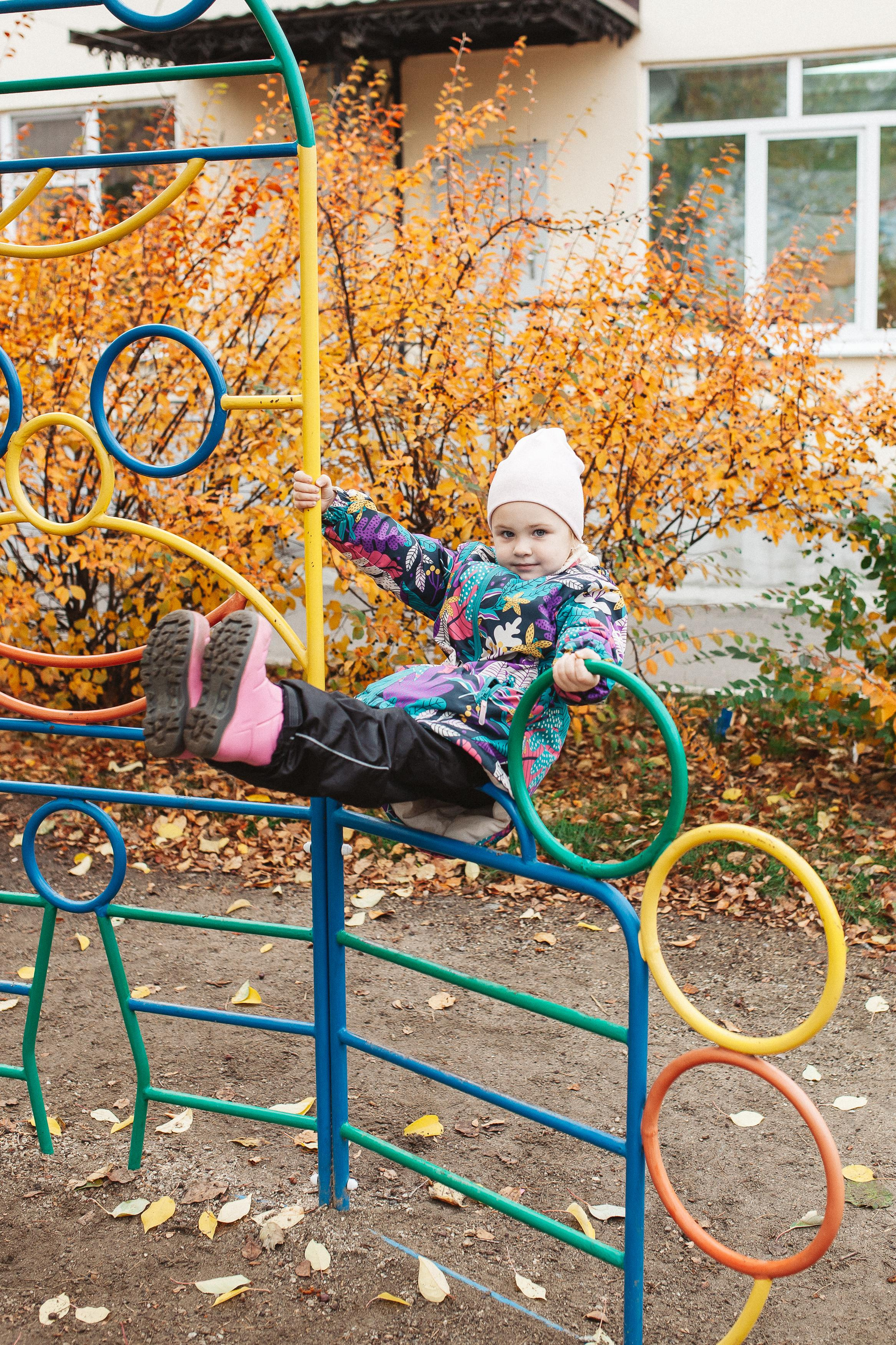 Детский сад, прогулка. Семейный фотограф Трусова Евгения в Екатеринбурге
