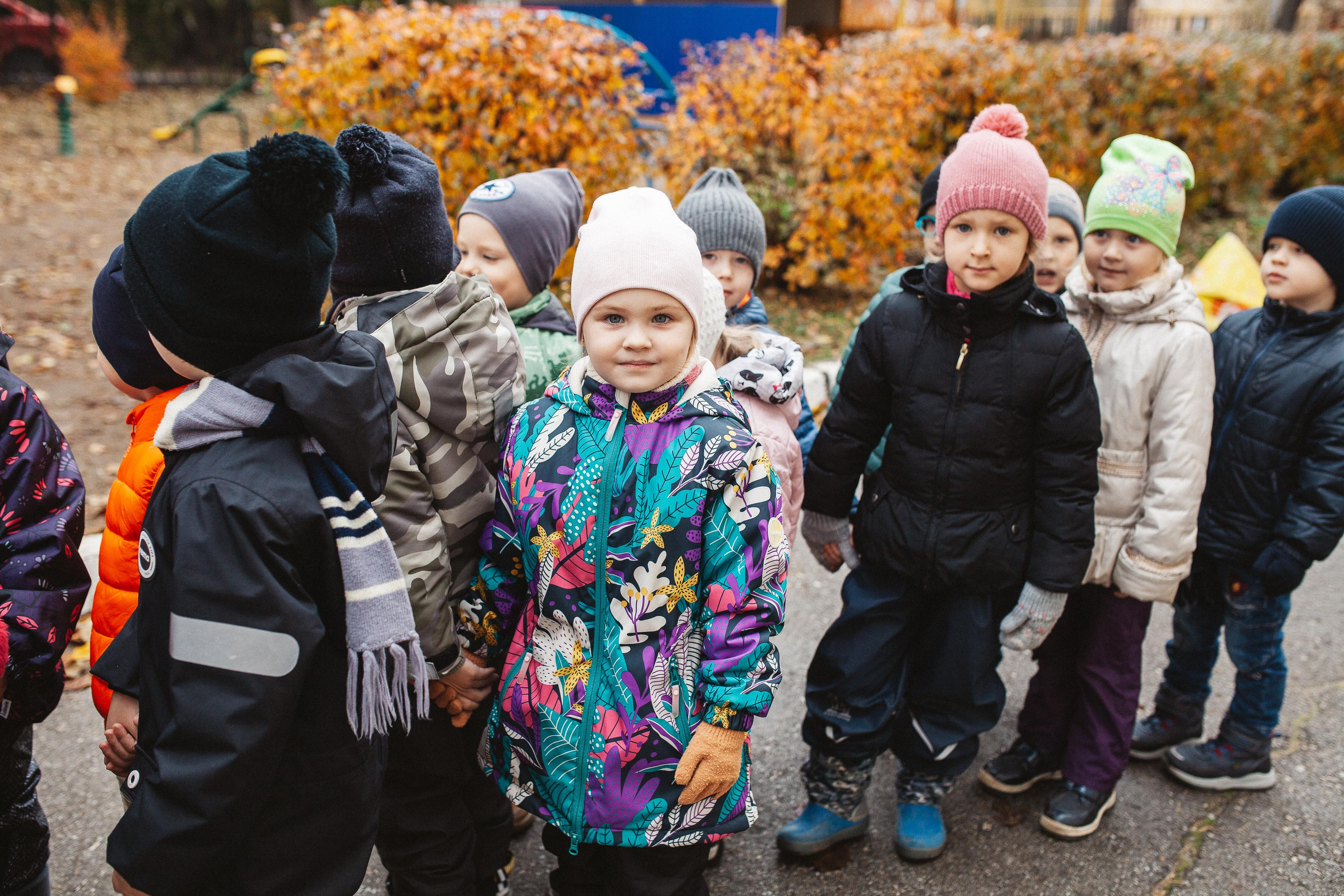 Детский сад, прогулка. Семейный фотограф Трусова Евгения в Екатеринбурге