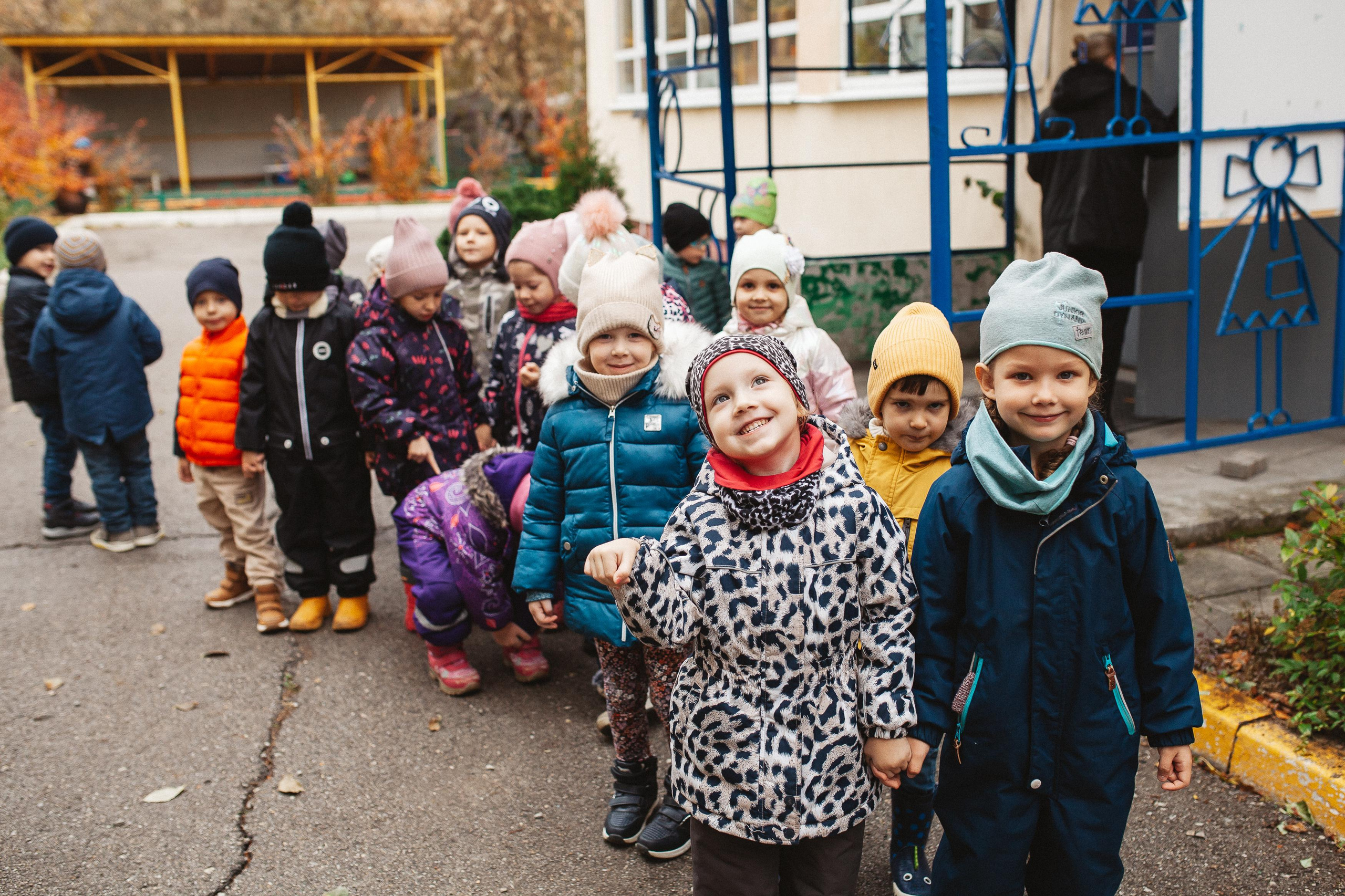 Детский сад, прогулка. Семейный фотограф Трусова Евгения в Екатеринбурге