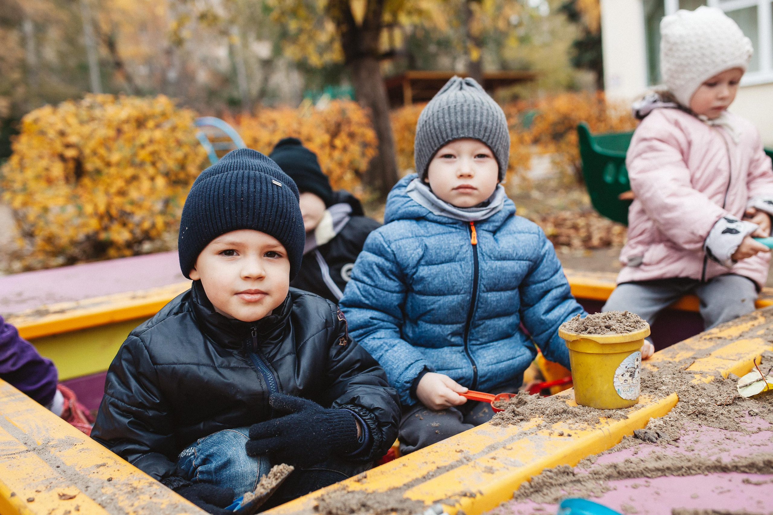 Детский сад, прогулка. Семейный фотограф Трусова Евгения в Екатеринбурге