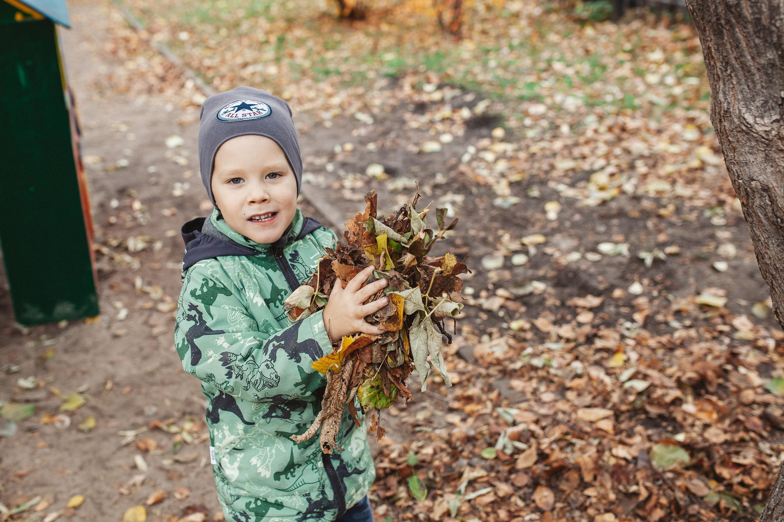 Детский сад, прогулка. Семейный фотограф Трусова Евгения в Екатеринбурге