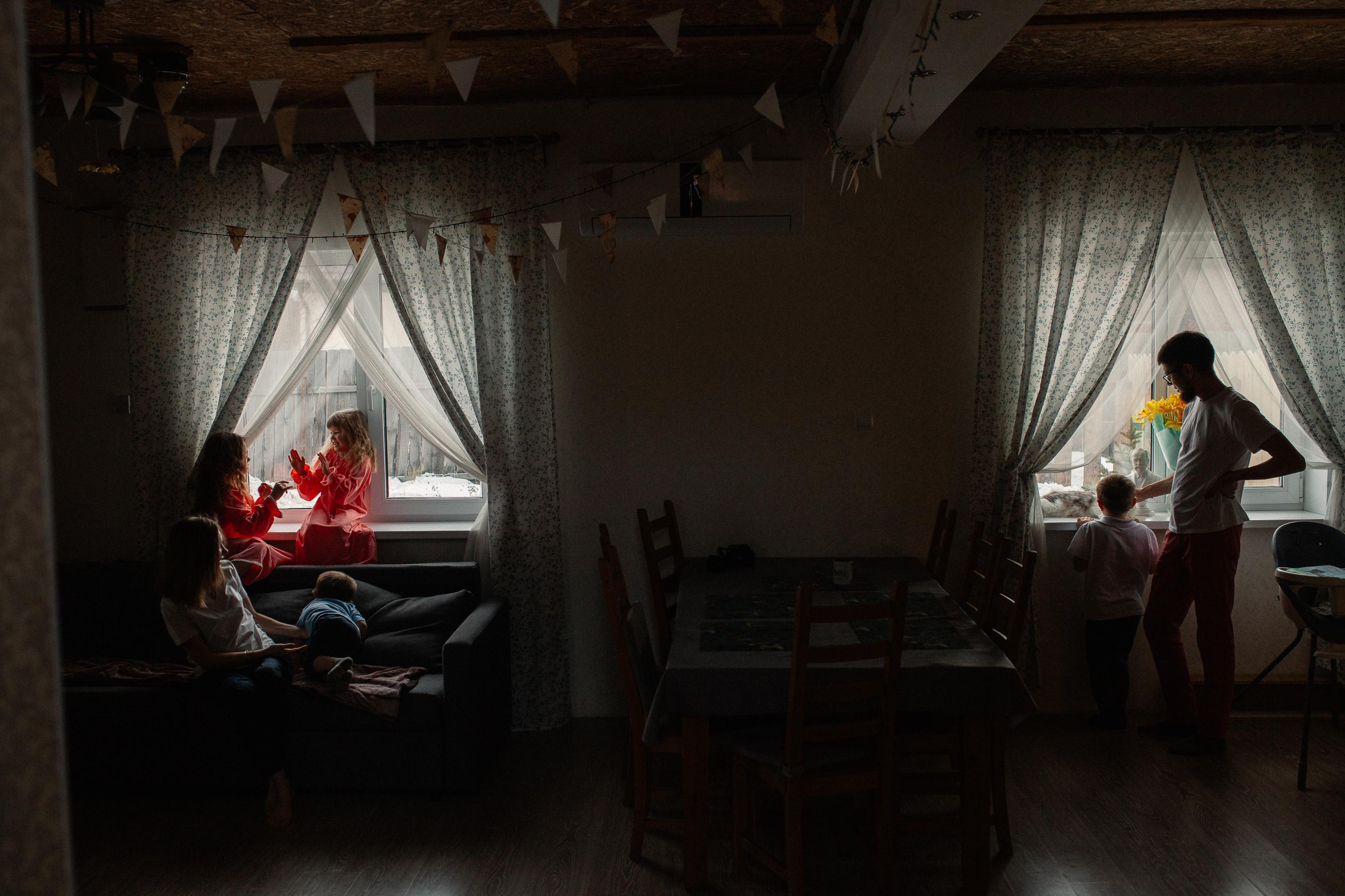 Никита, Оля, Сева, Дуня, Соня и Петя. Семейный фотограф Трусова Евгения в Екатеринбурге