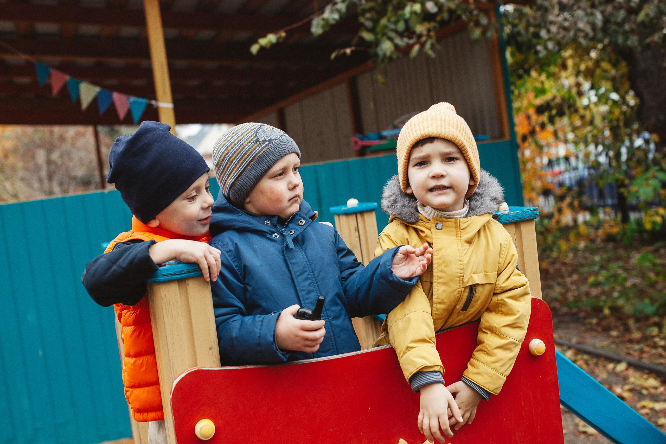 Детский сад, прогулка. Семейный фотограф Трусова Евгения в Екатеринбурге