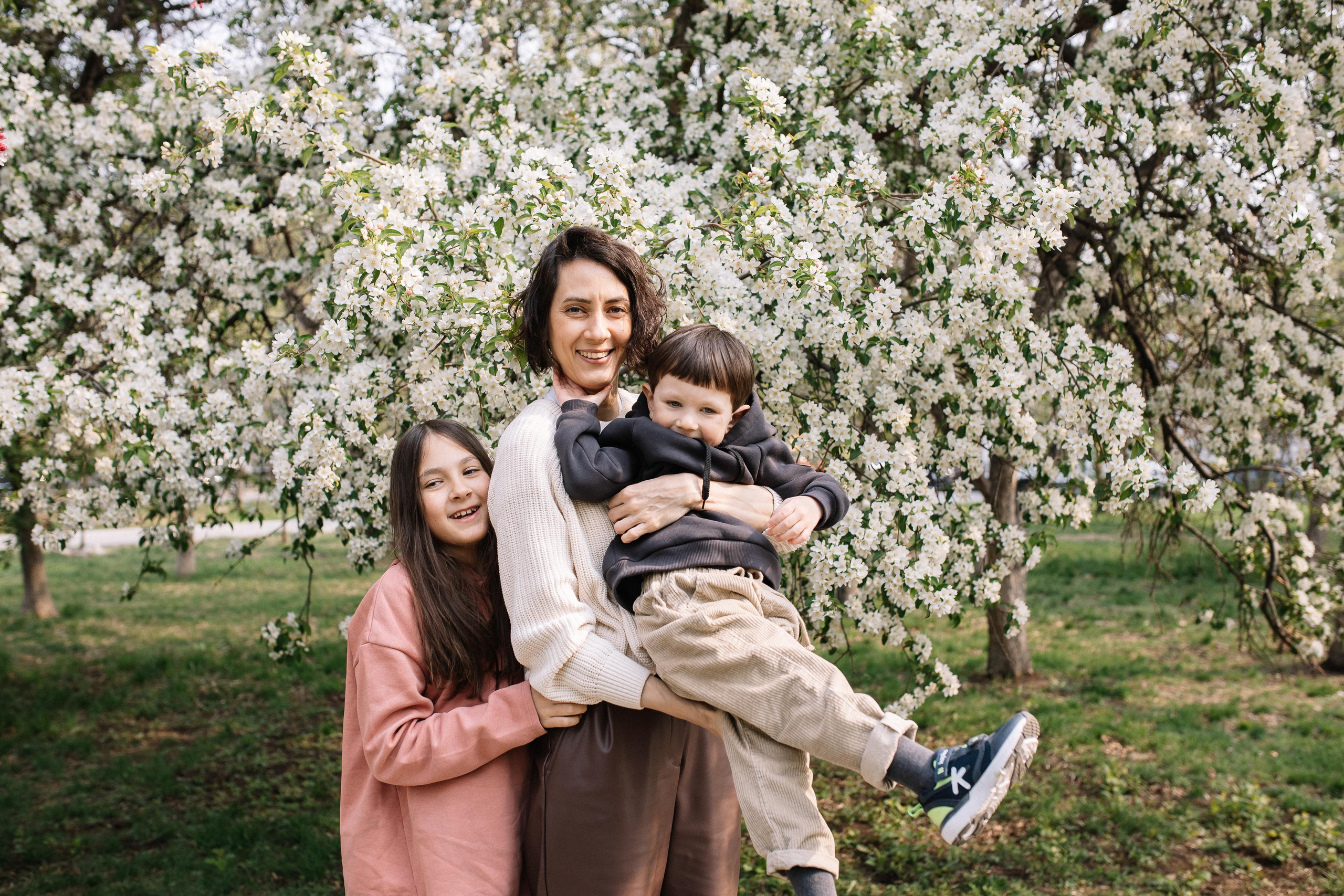 Юля, Макар и Анюта. Семейный фотограф Трусова Евгения в Екатеринбурге