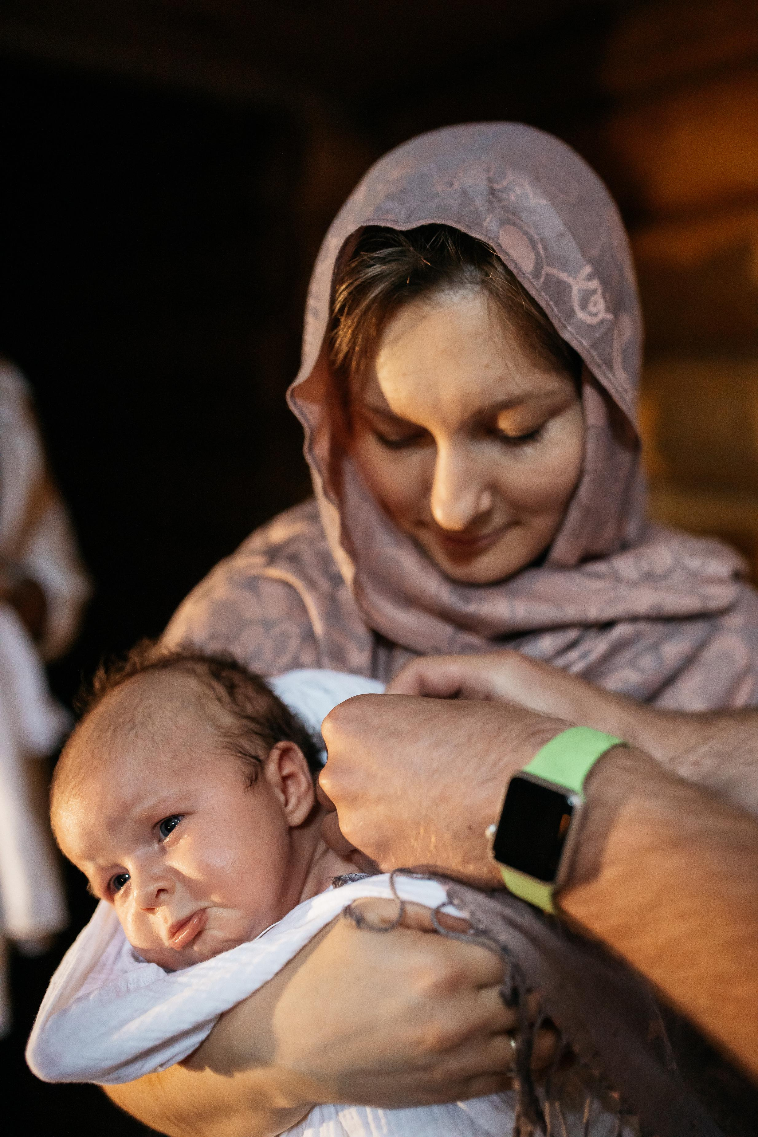 Крещение Машеньки. Семейный фотограф Трусова Евгения в Екатеринбурге