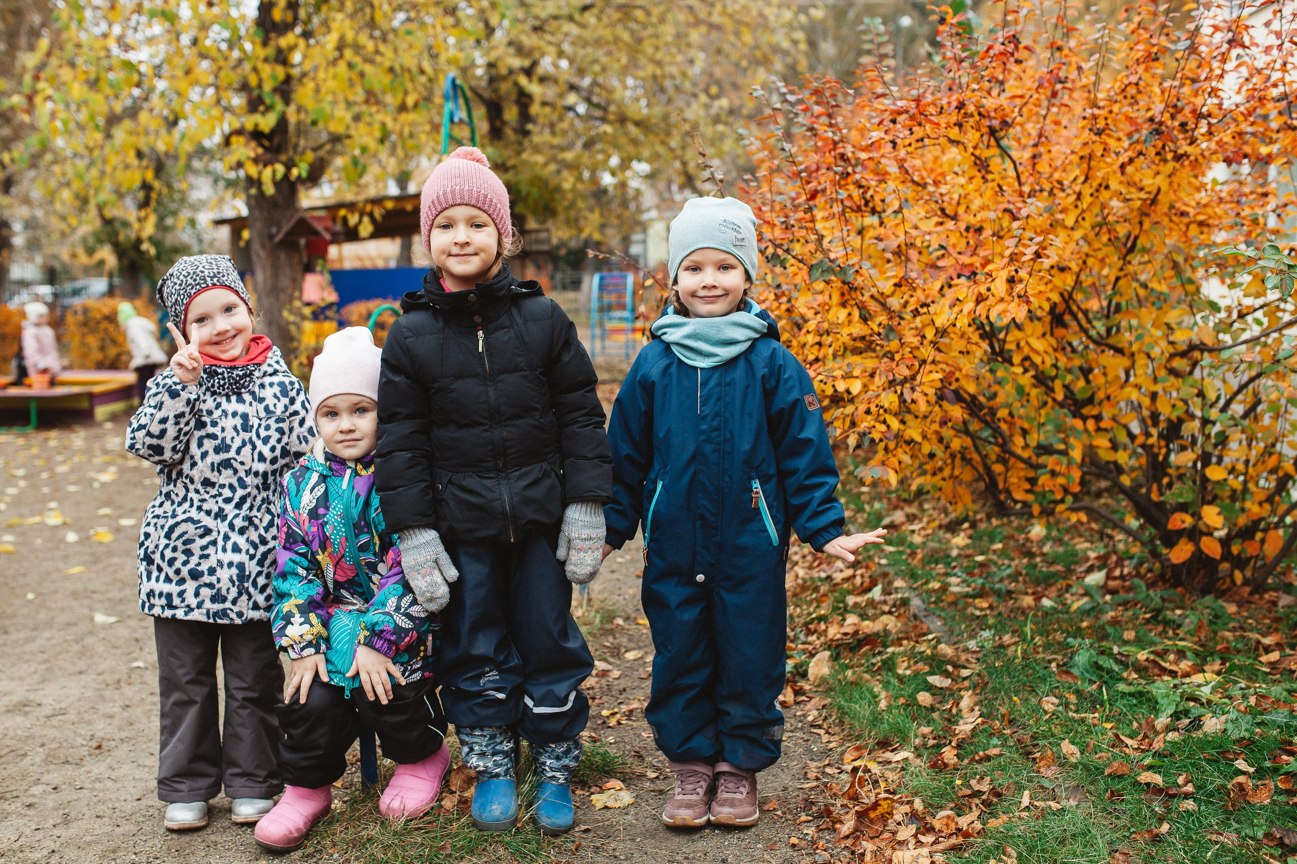 Детский сад, прогулка. Семейный фотограф Трусова Евгения в Екатеринбурге