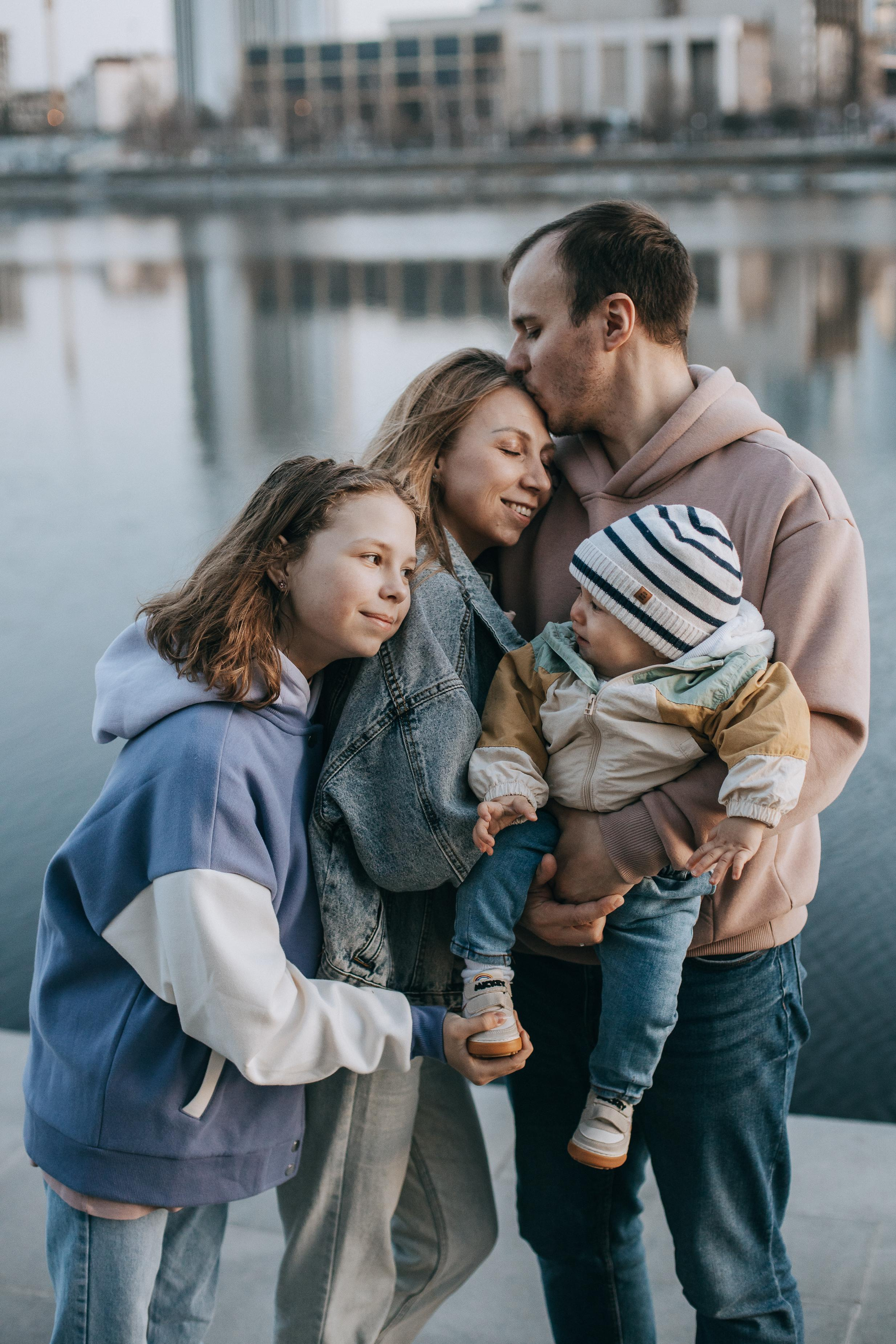 Антон, Надя, Даша и Лёвик. Семейный фотограф Трусова Евгения в Екатеринбурге