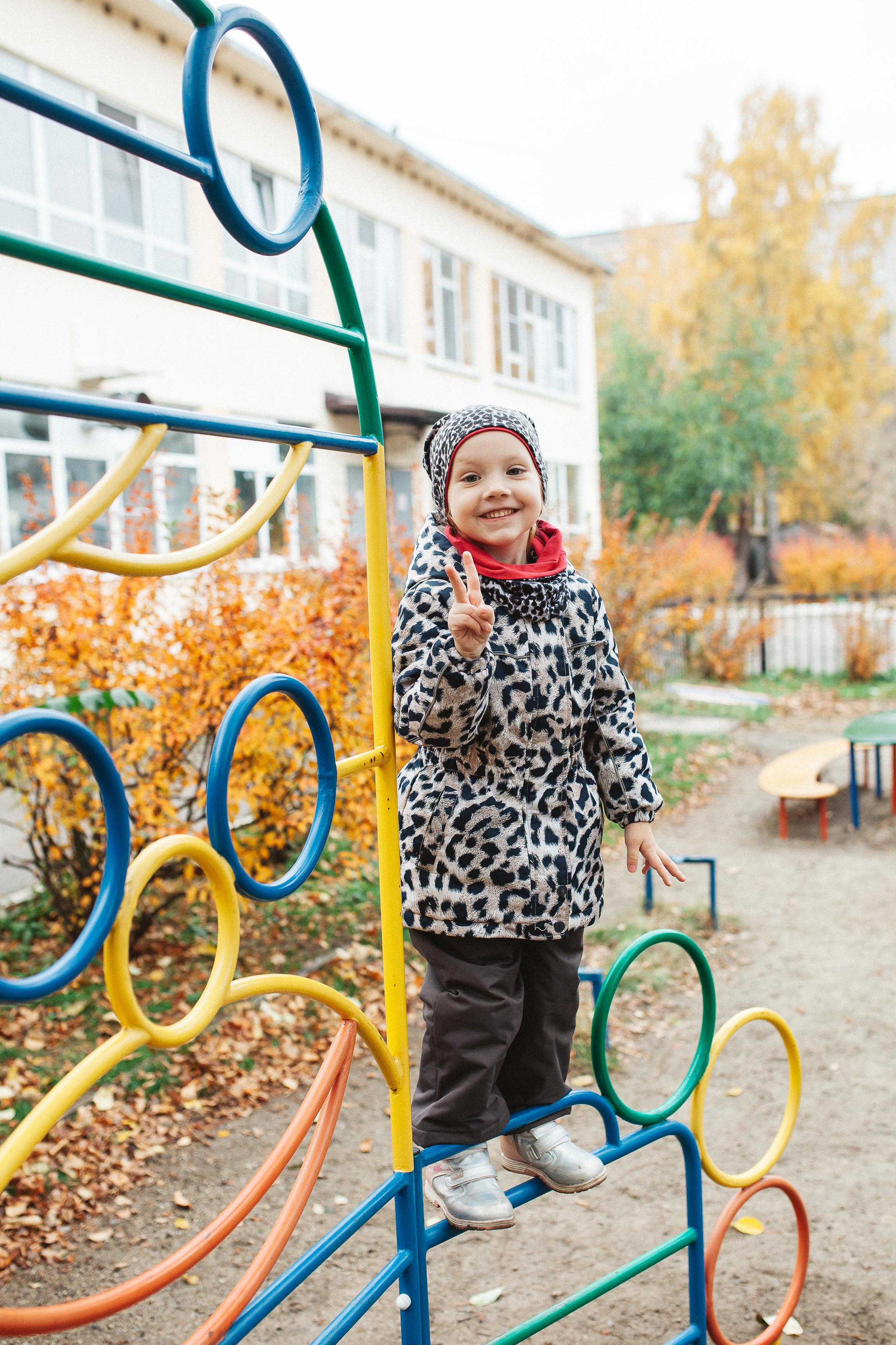 Детский сад, прогулка. Семейный фотограф Трусова Евгения в Екатеринбурге