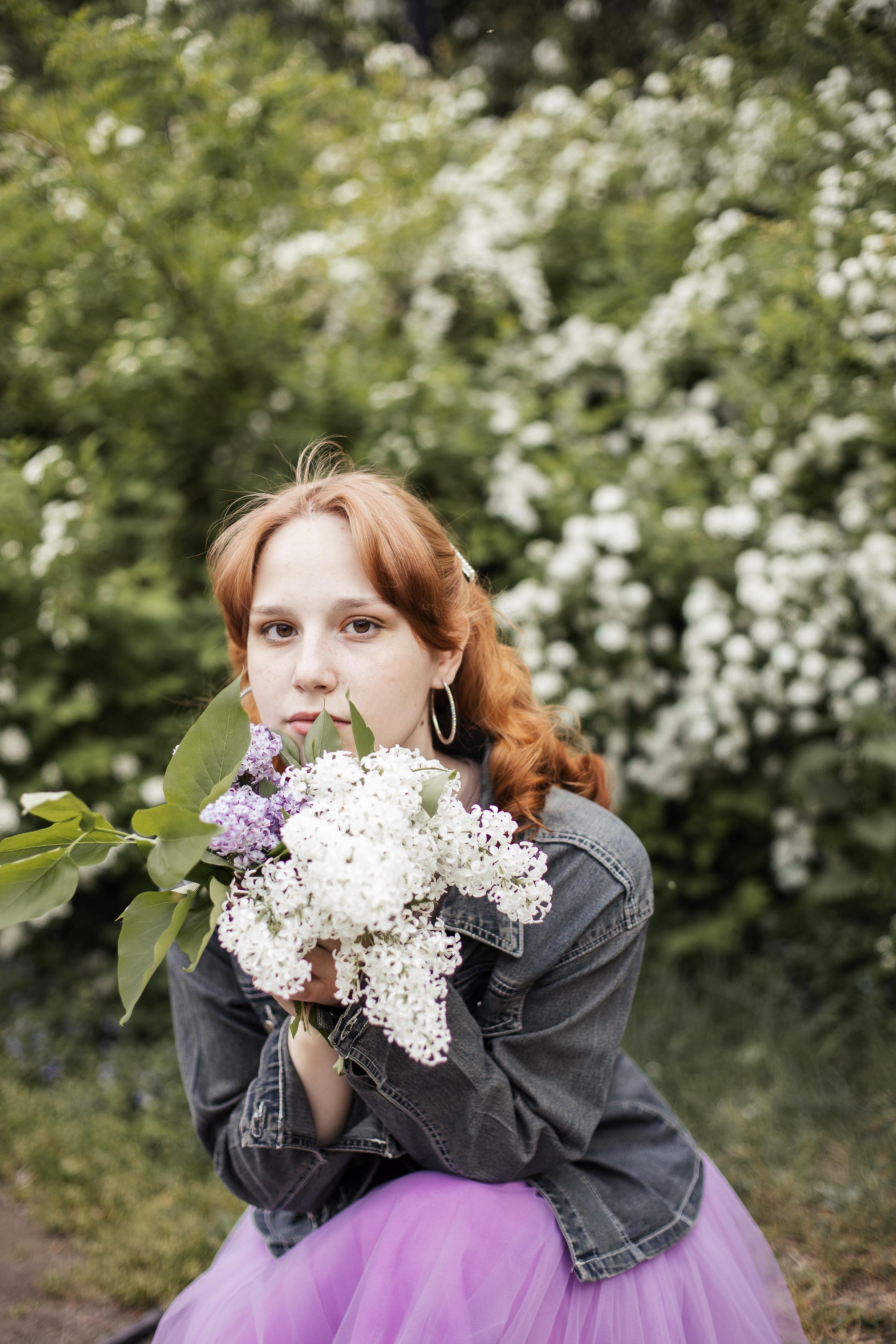 Фотопроект в сирени, Ева. Семейный фотограф Трусова Евгения в Екатеринбурге