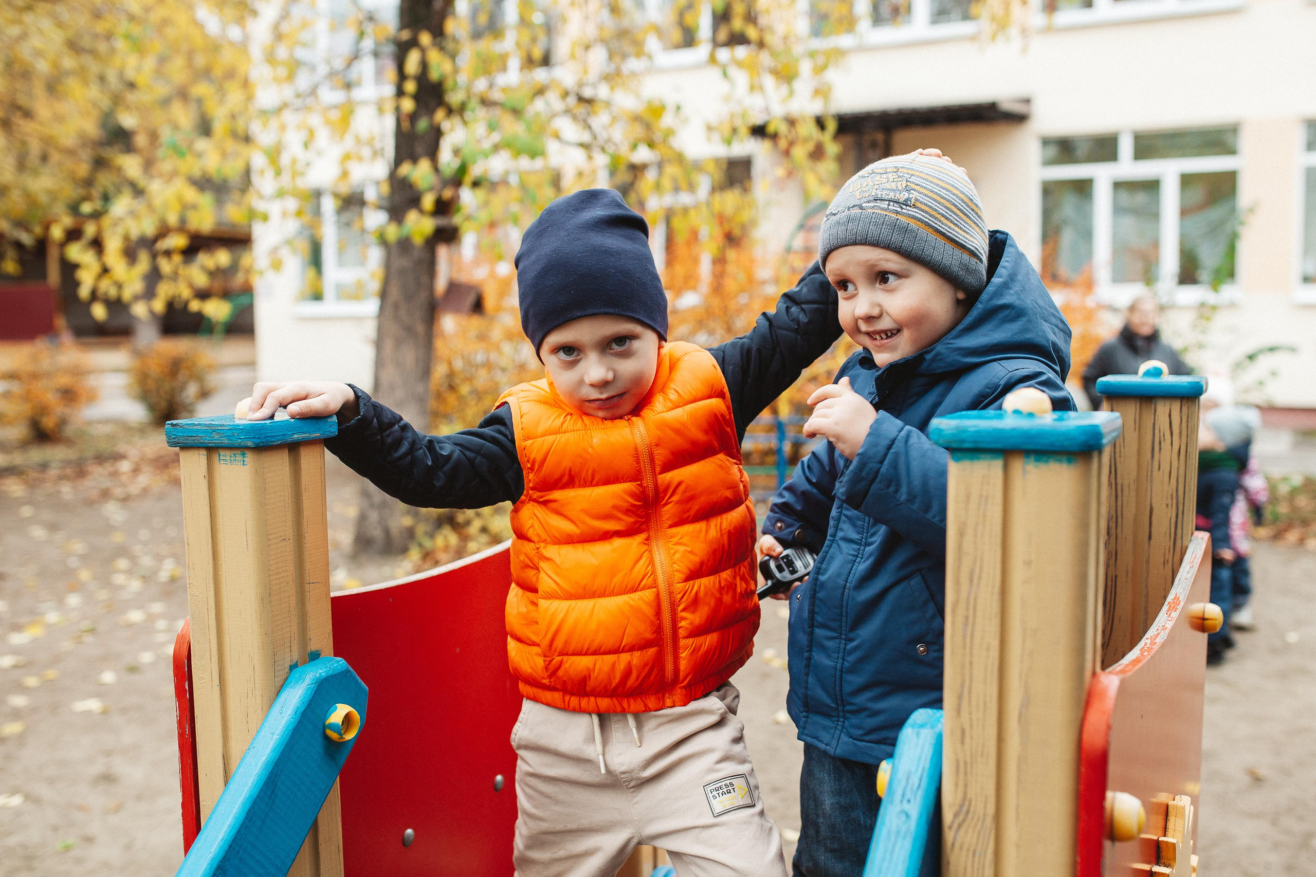 Детский сад, прогулка. Семейный фотограф Трусова Евгения в Екатеринбурге